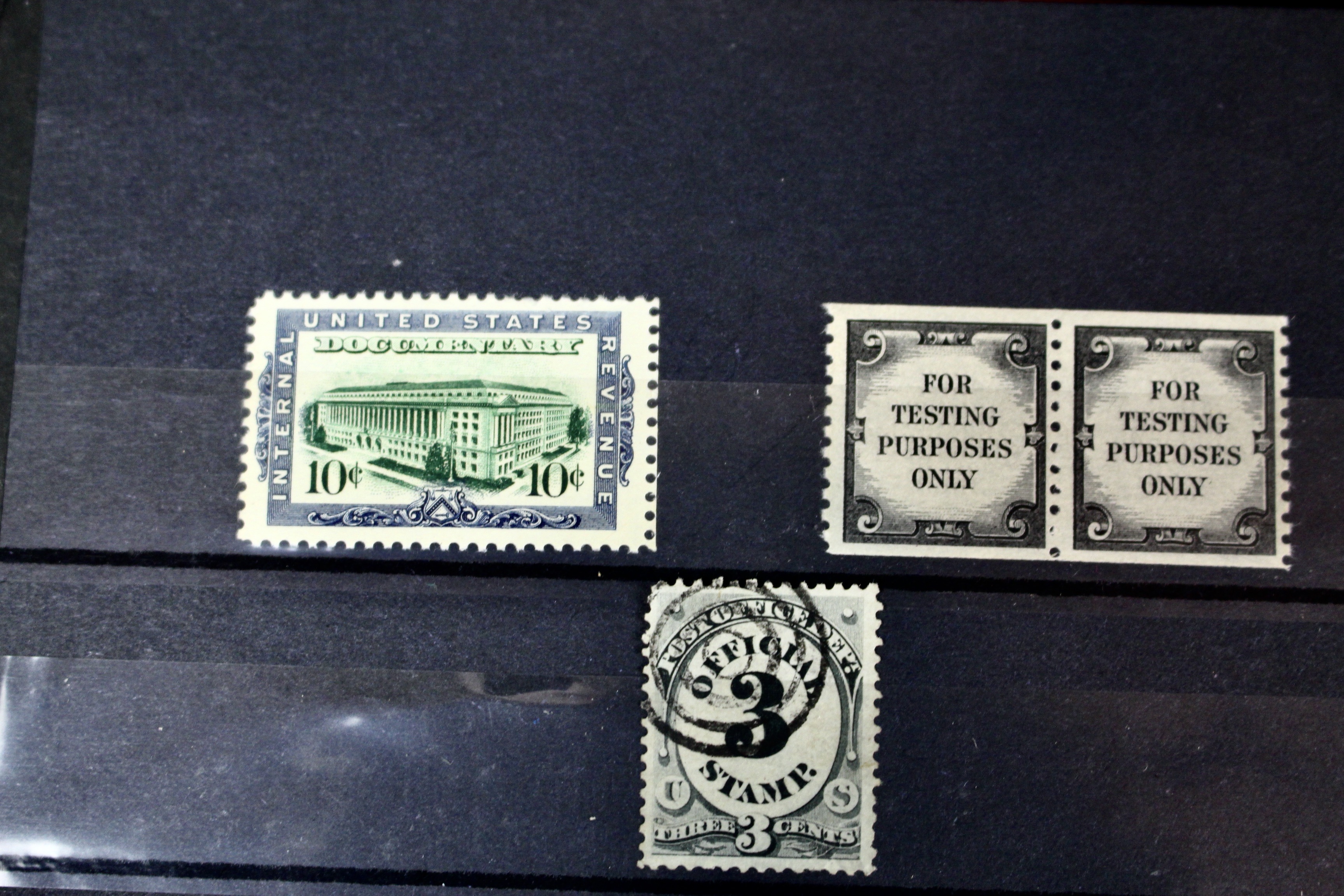 Back of the Book Stamp Dealer Inventory