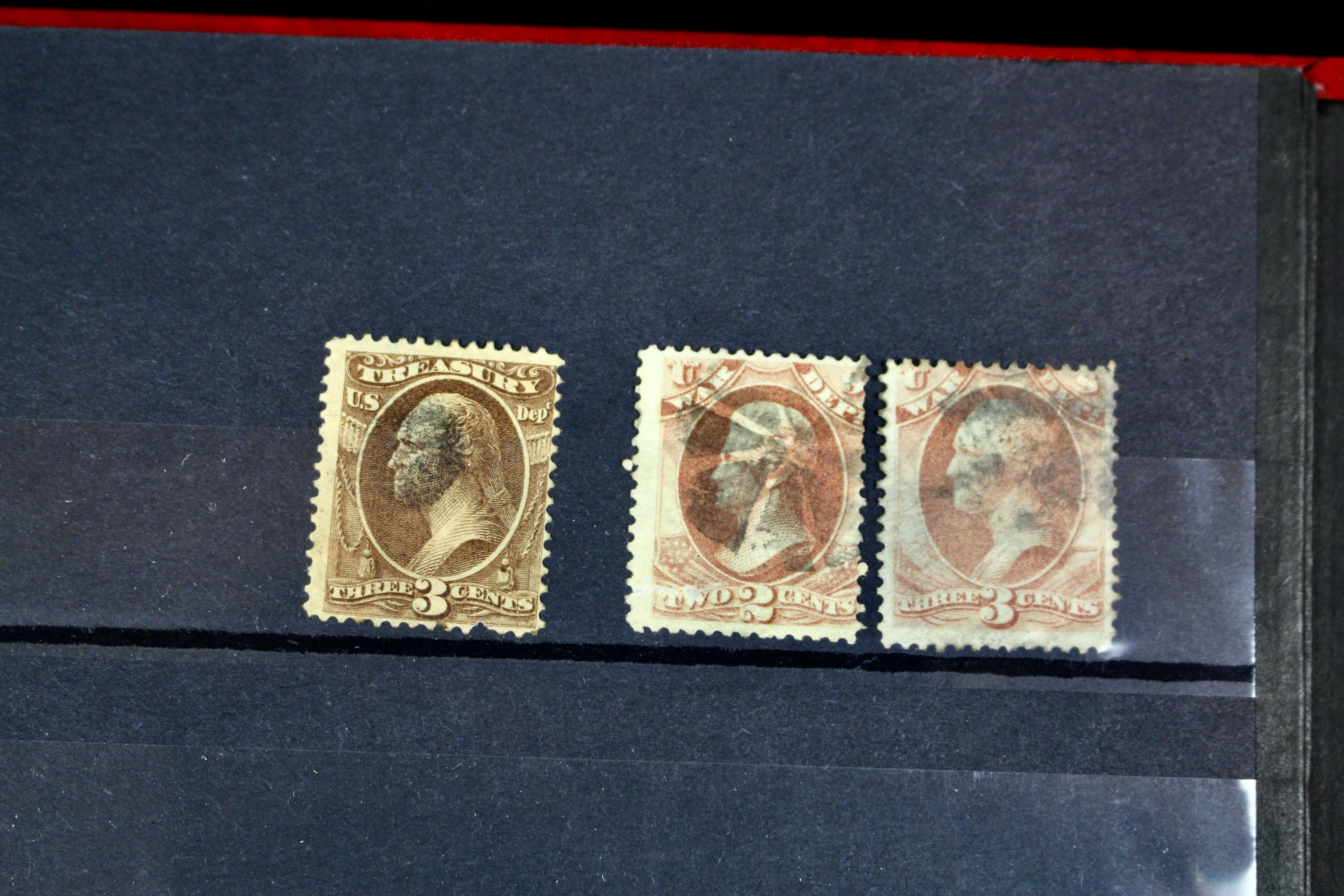 Back of the Book Stamp Dealer Inventory