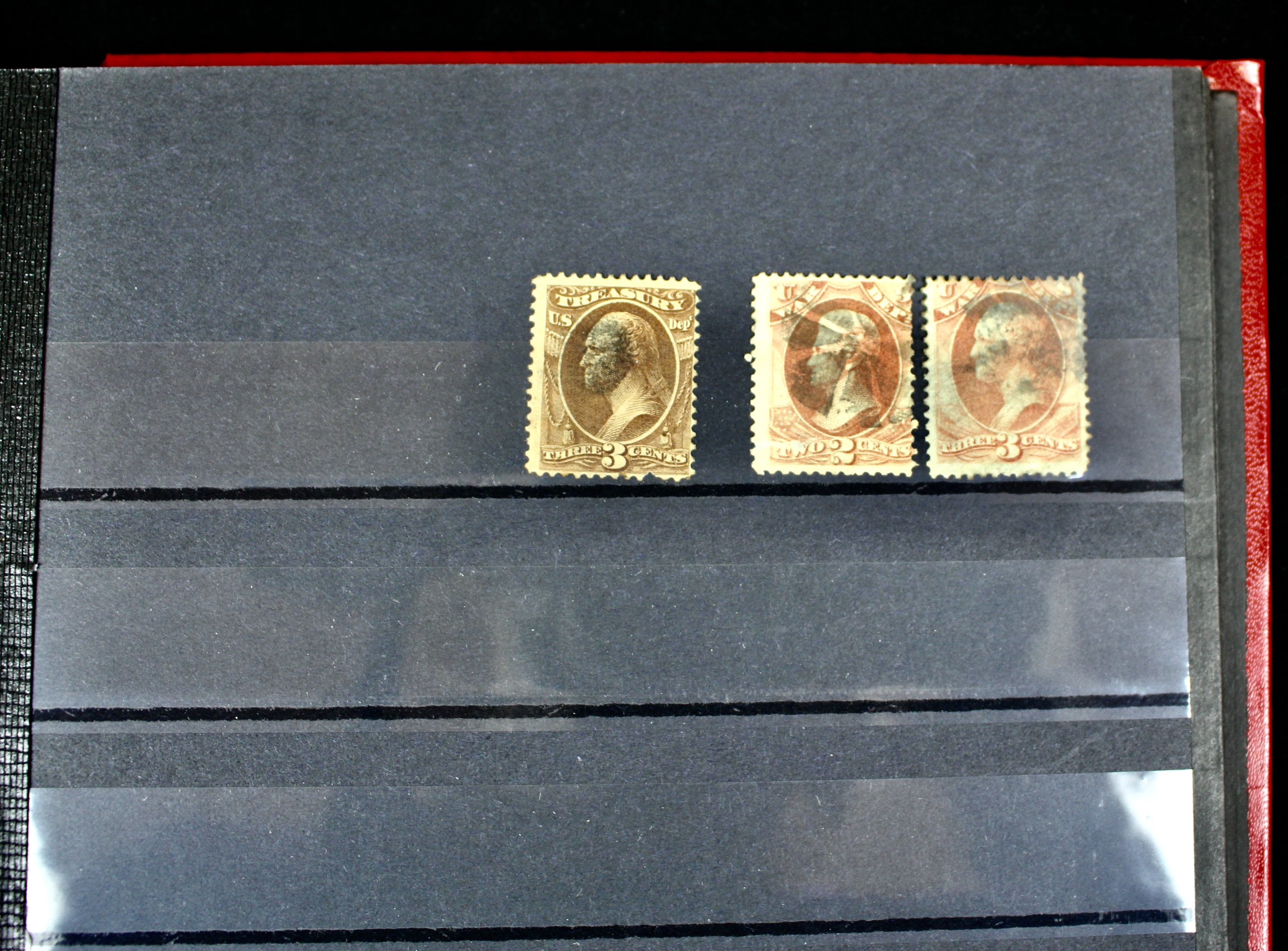 Back of the Book Stamp Dealer Inventory