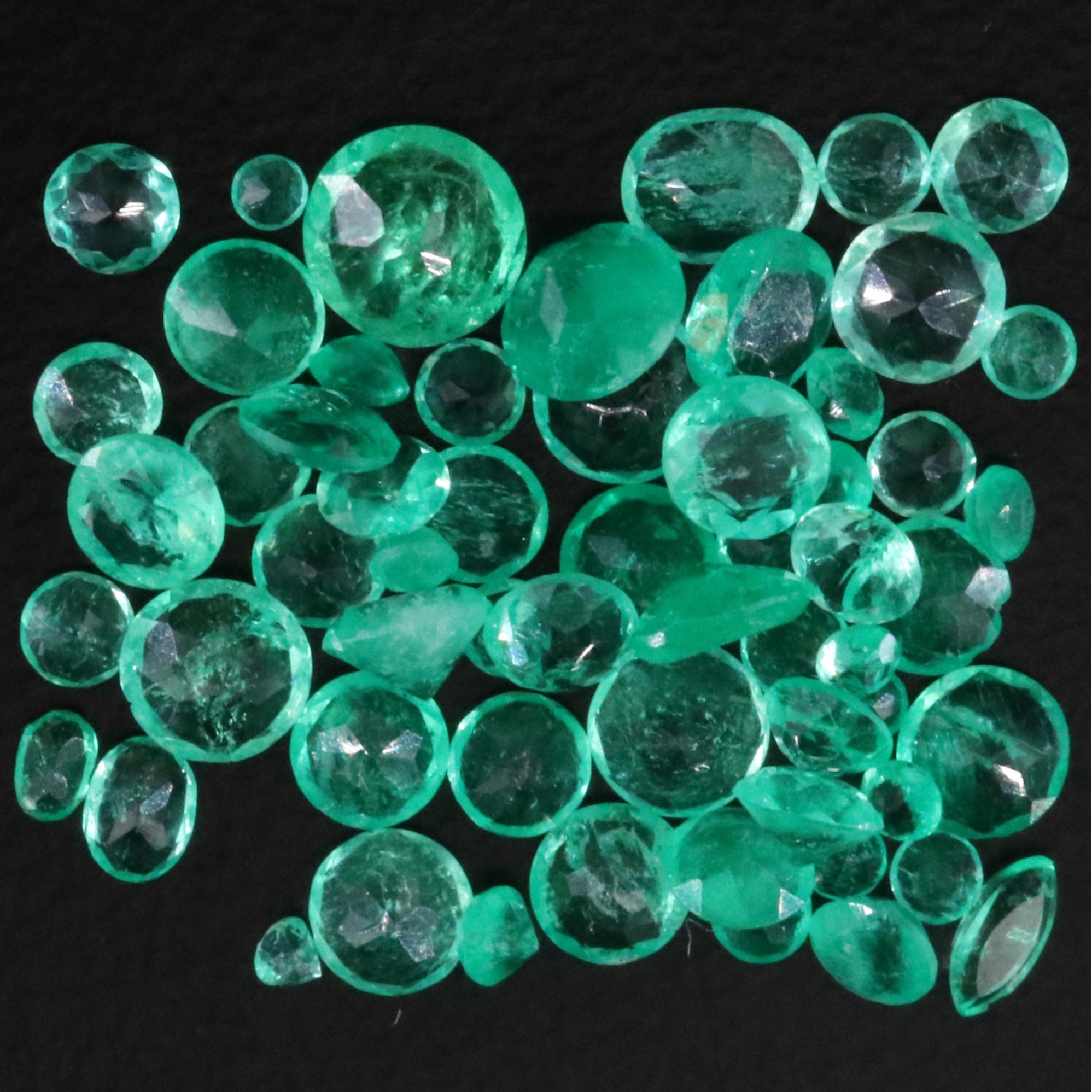 Loose 4.96 CTW Emeralds