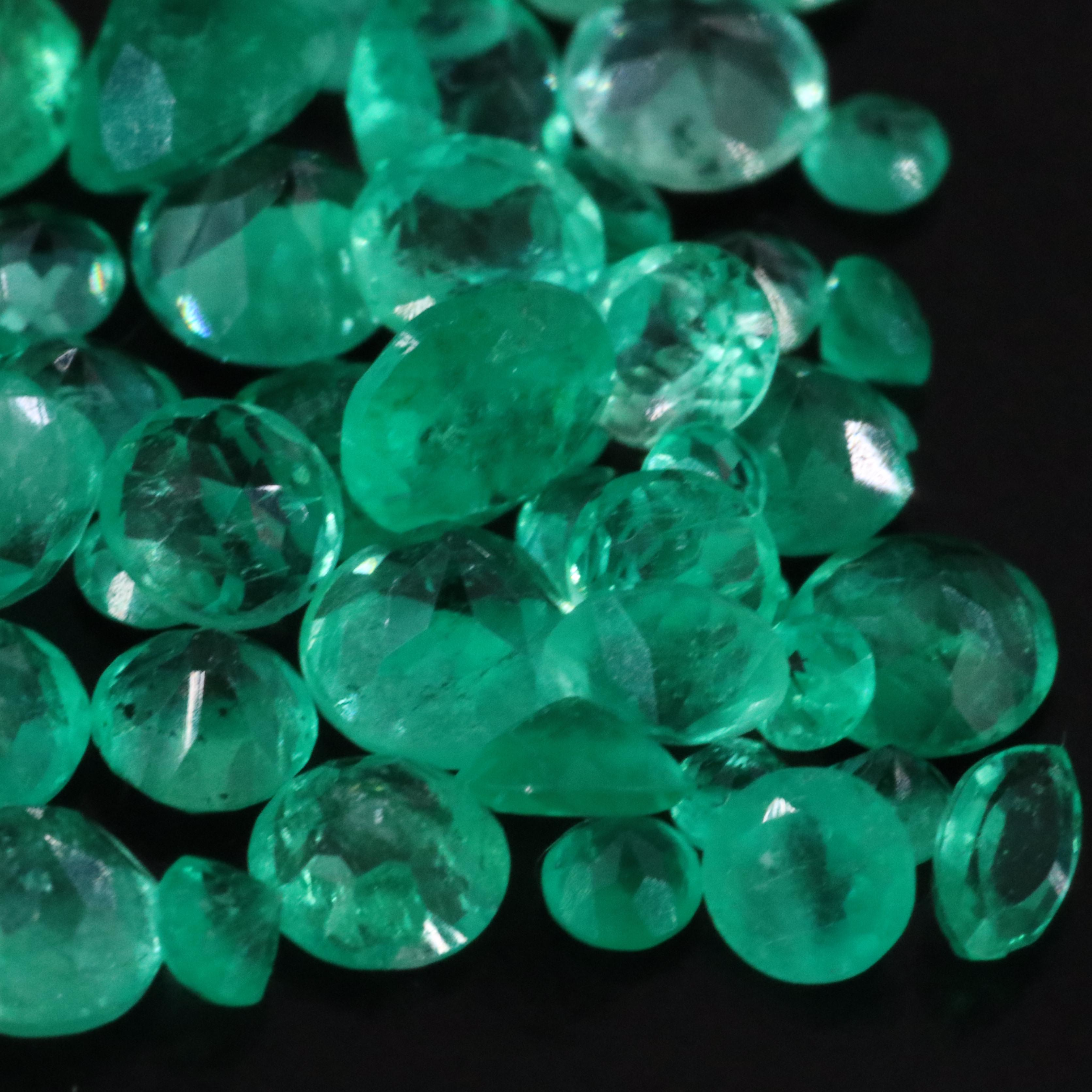 Loose 4.96 CTW Emeralds
