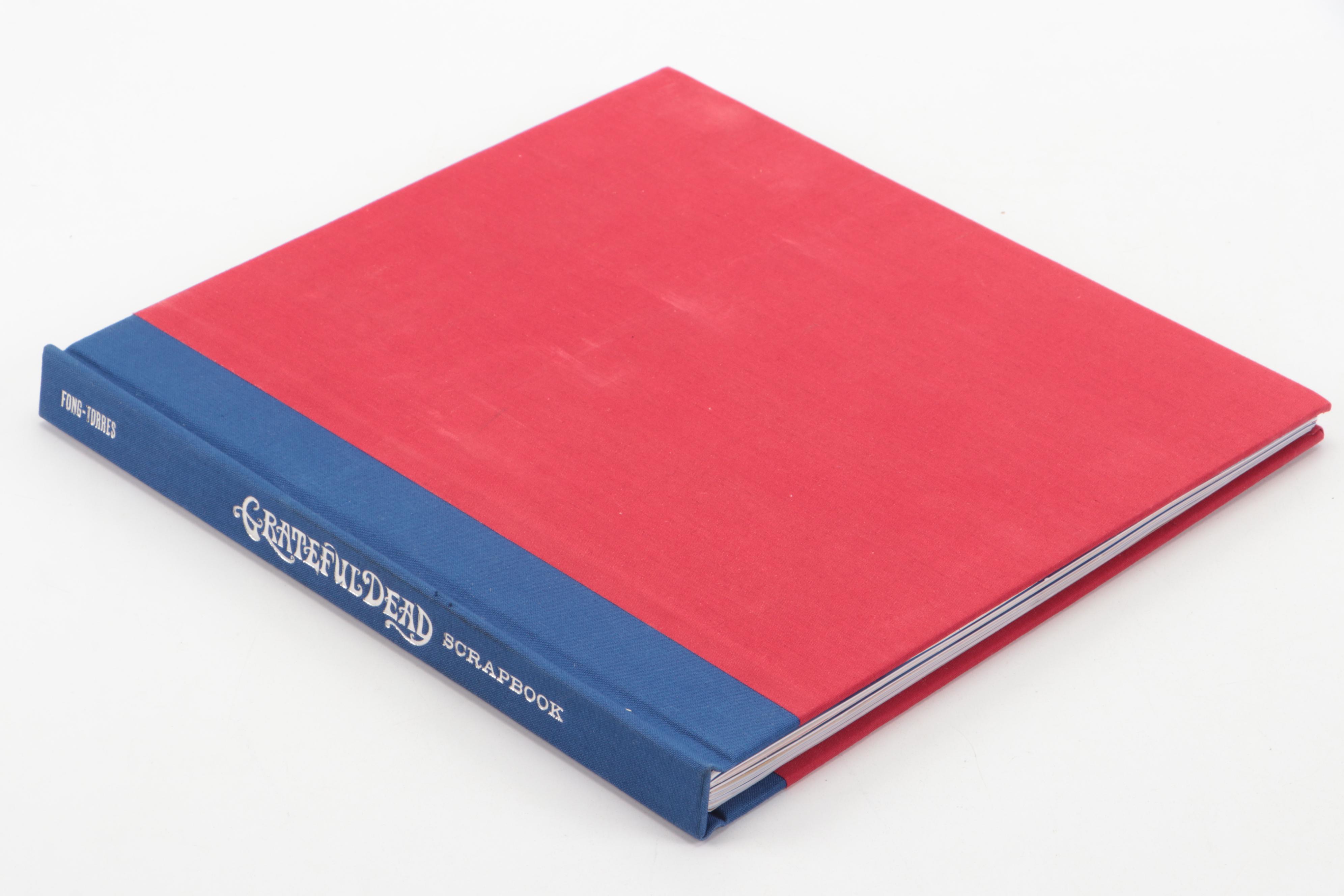 First Edition "Grateful Dead Scrapbook" by Ben Fong-Torres, 2009