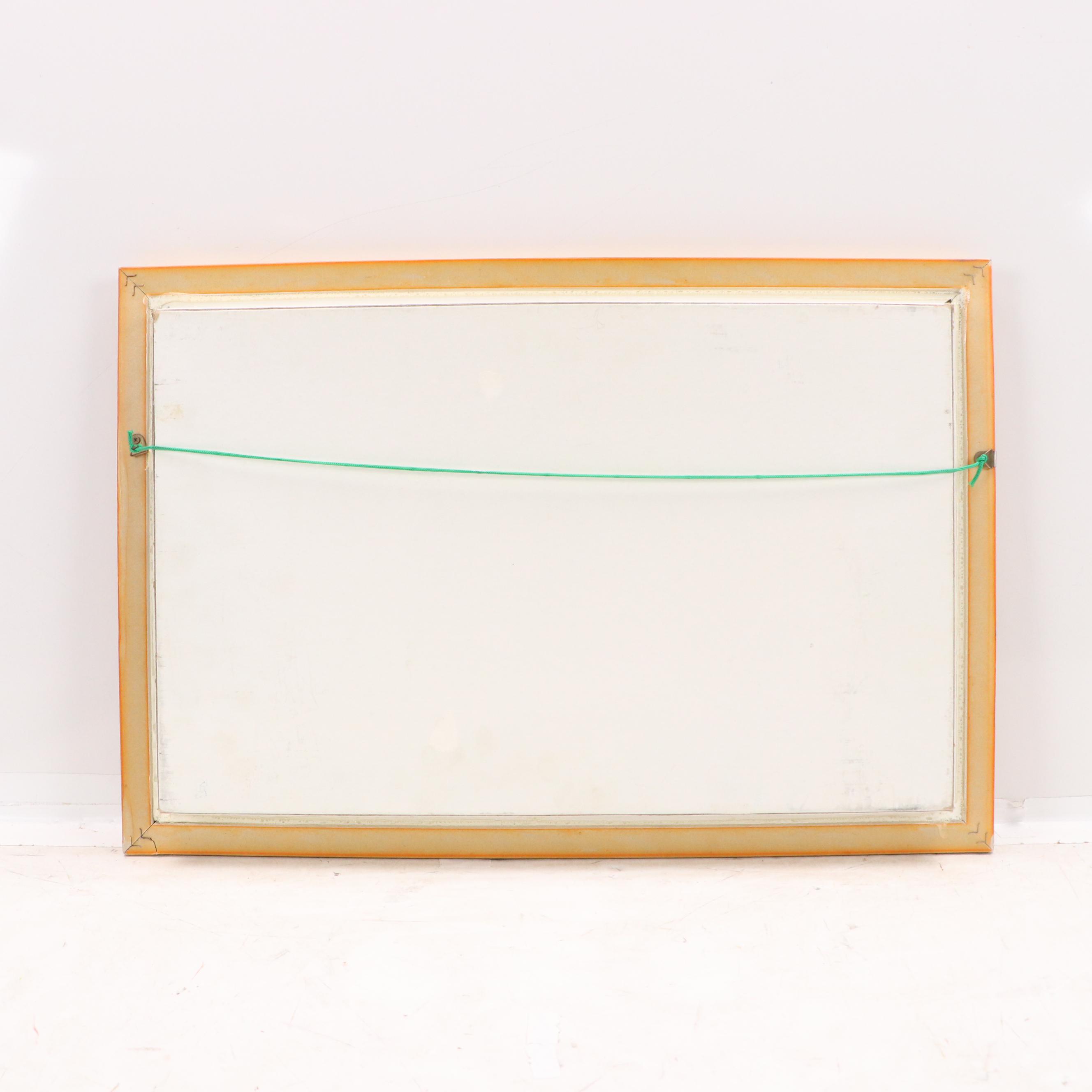 3-D Offset Lithograph of Donald Duck, Mickey Mouse, and Daisy, Late 20th Century