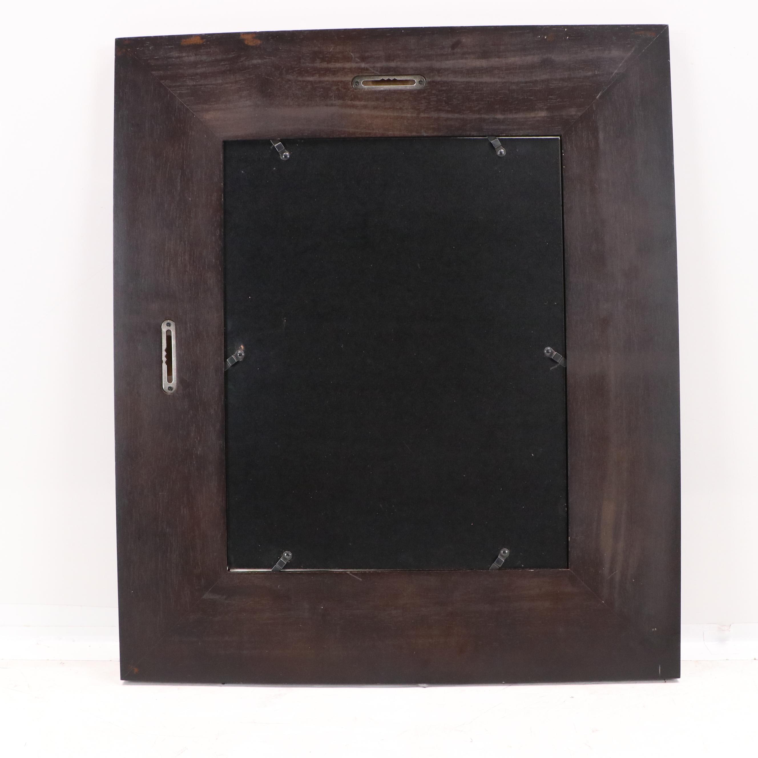 Amal Green Linocut "Puff," 21st Century