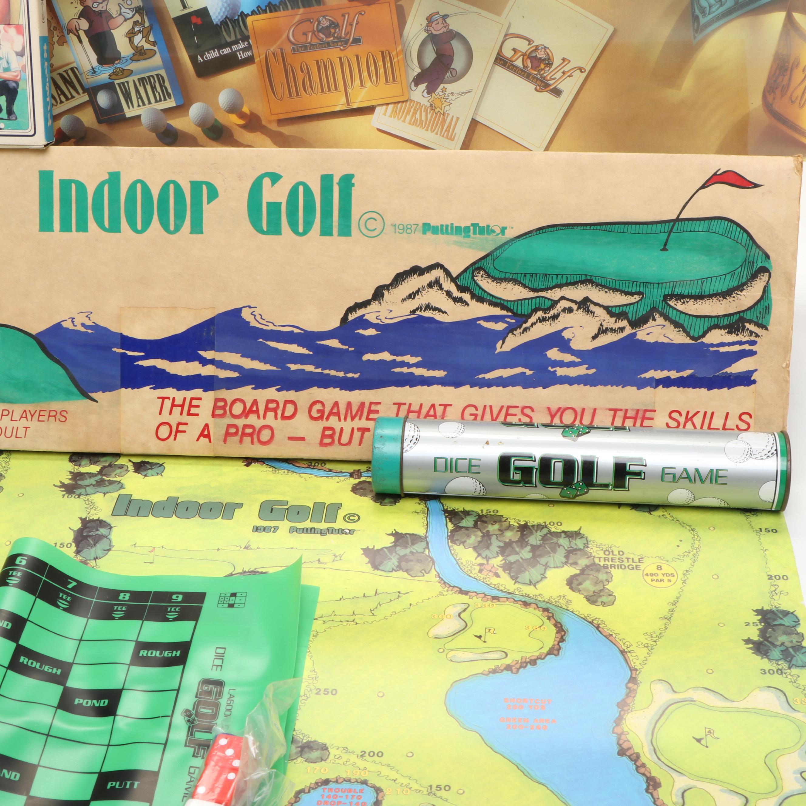 "De Par", "Show Vs. Dough",  and More Golf Themed Board Games