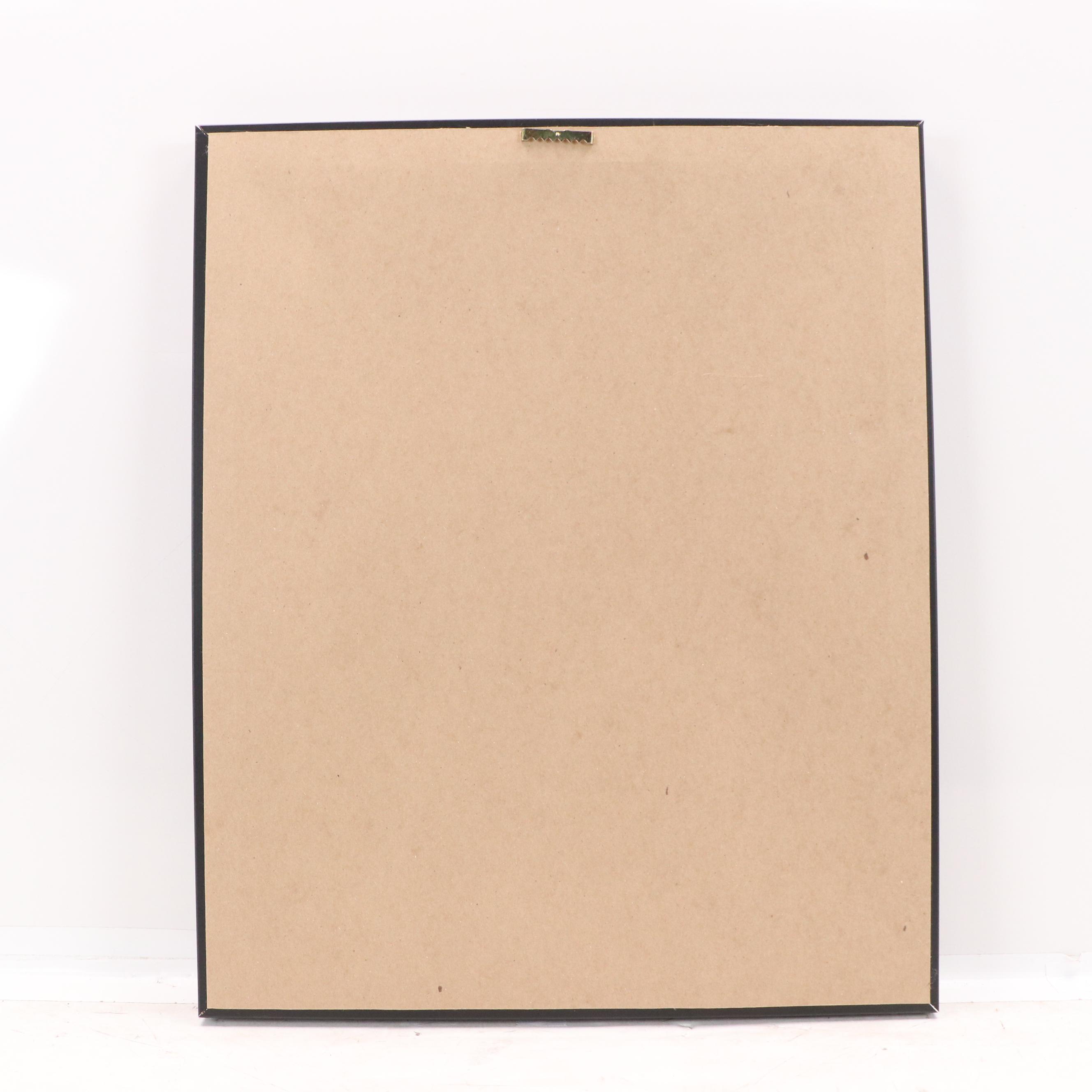 M.C. Abushar Digital Print "Sitting Nude Model," 21st Century