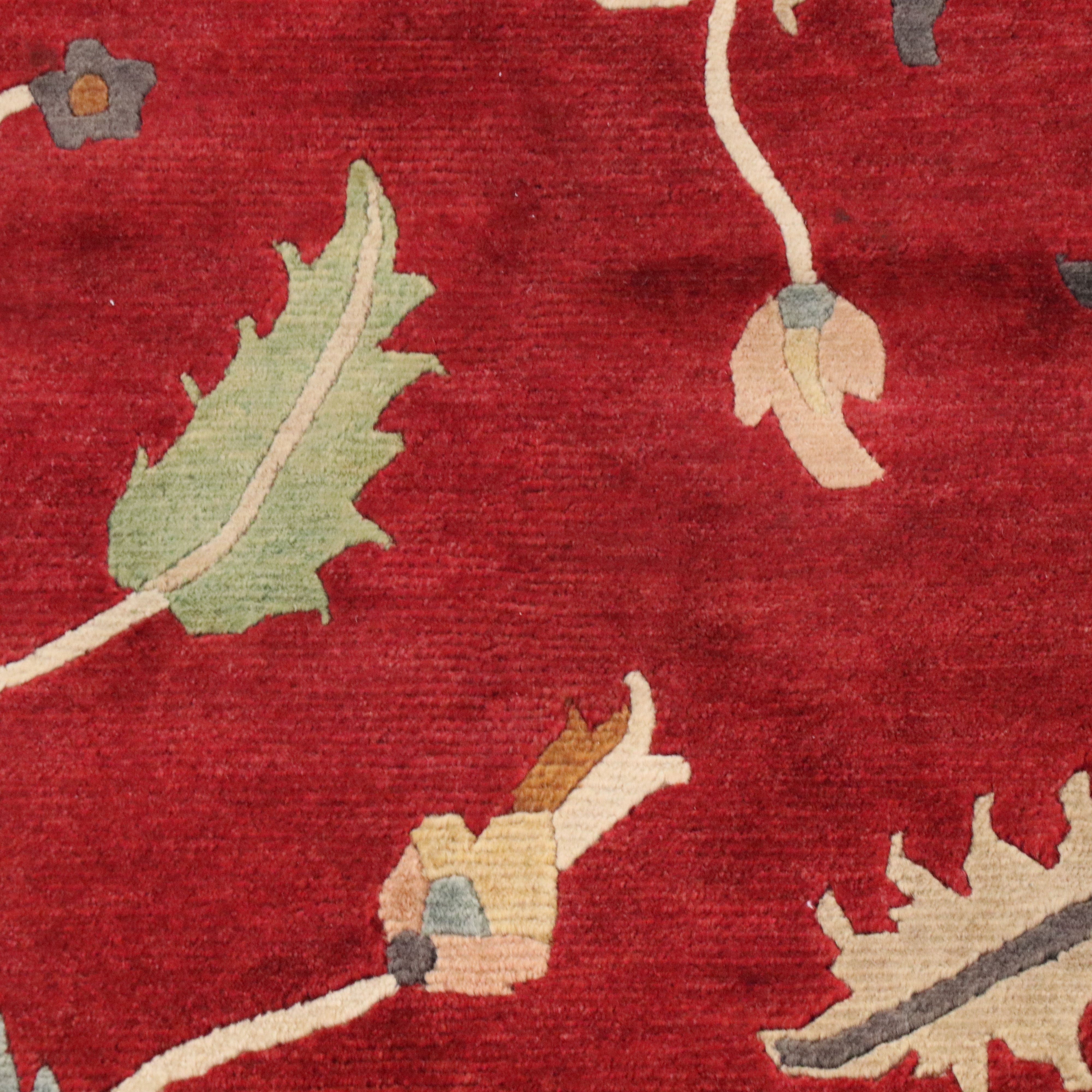 8'2 x 11'2 Hand-Knotted Nepalese Area Rug