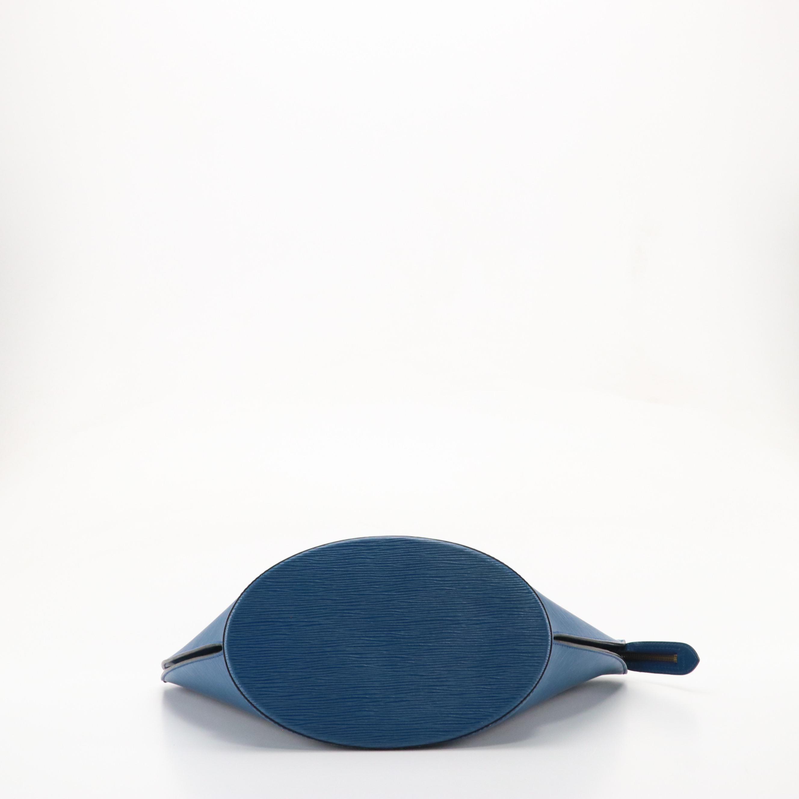 Louis Vuitton Saint Jacques GM Shoulder Bag in Toledo Blue Epi Leather