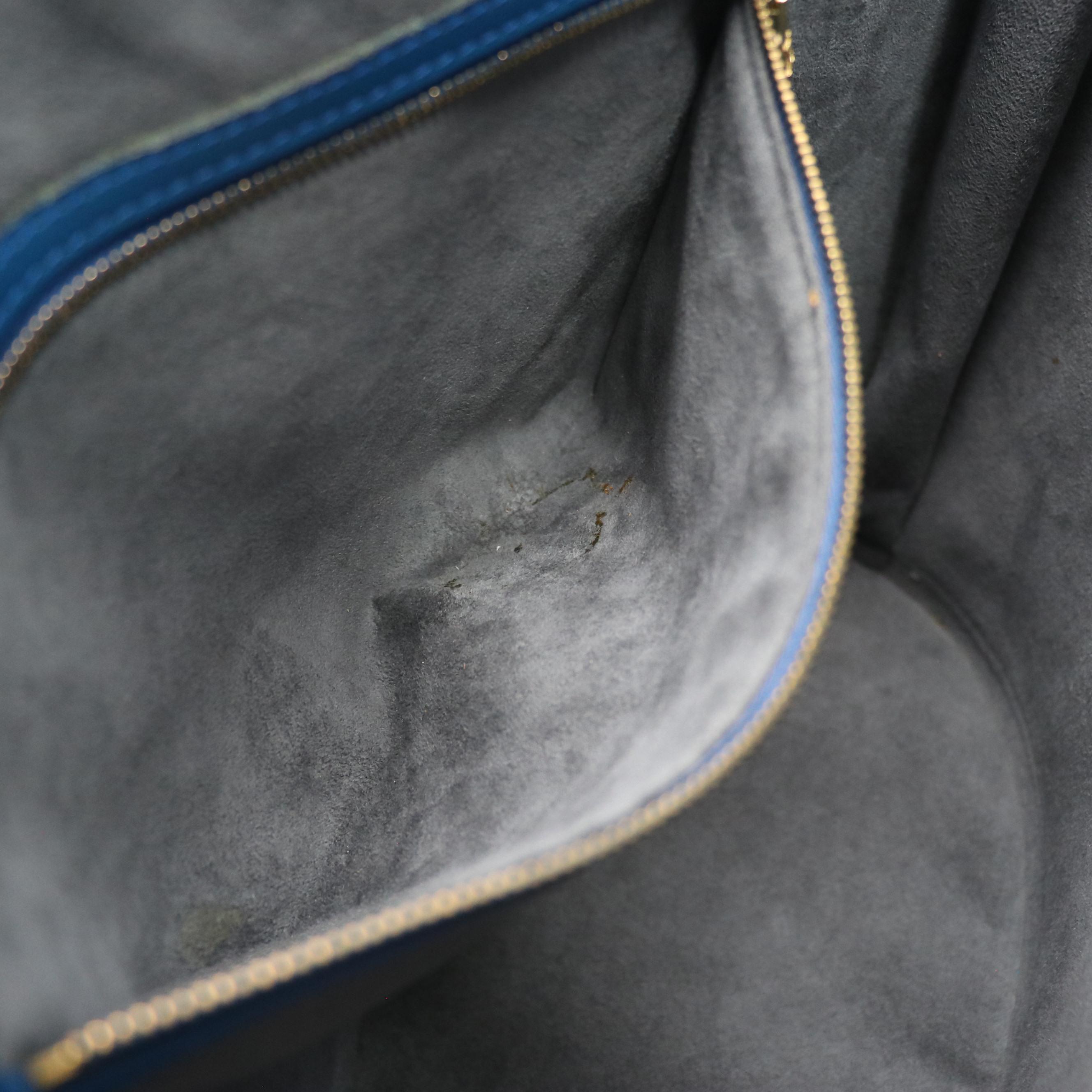 Louis Vuitton Saint Jacques GM Shoulder Bag in Toledo Blue Epi Leather