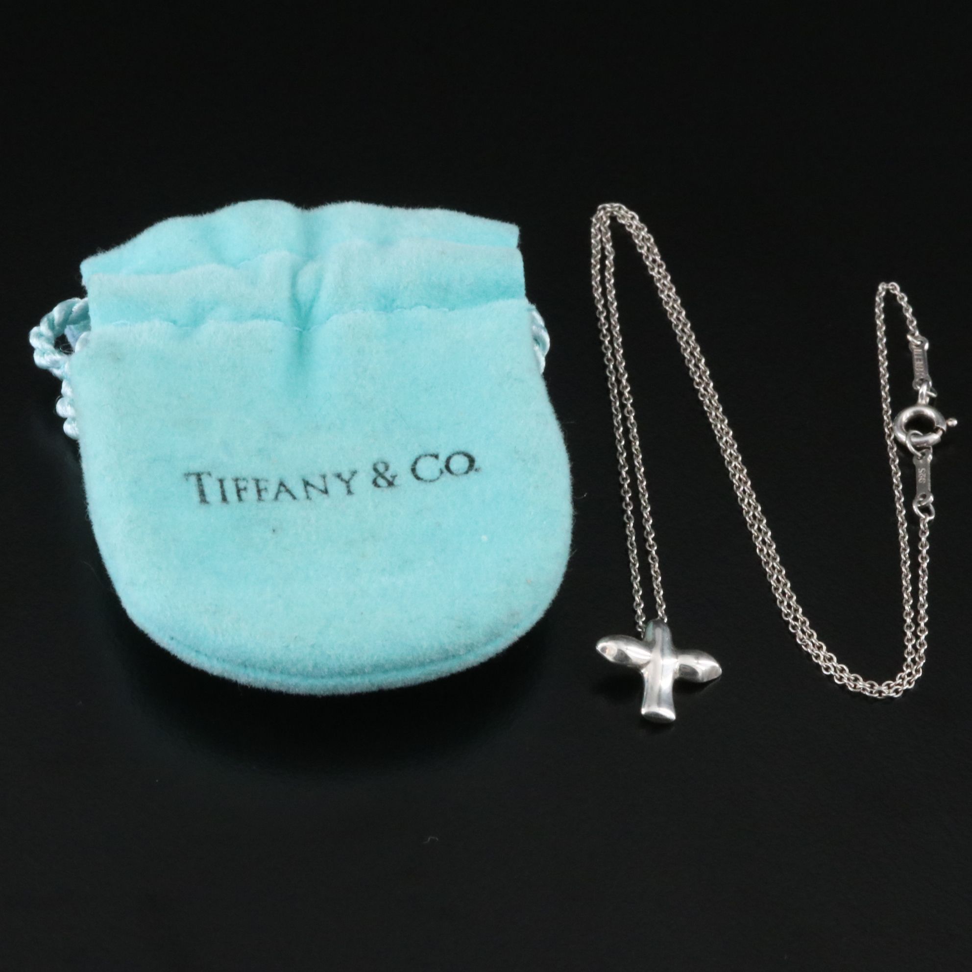 Elsa Peretti for Tiffany & Co. Sterling Dove Necklace