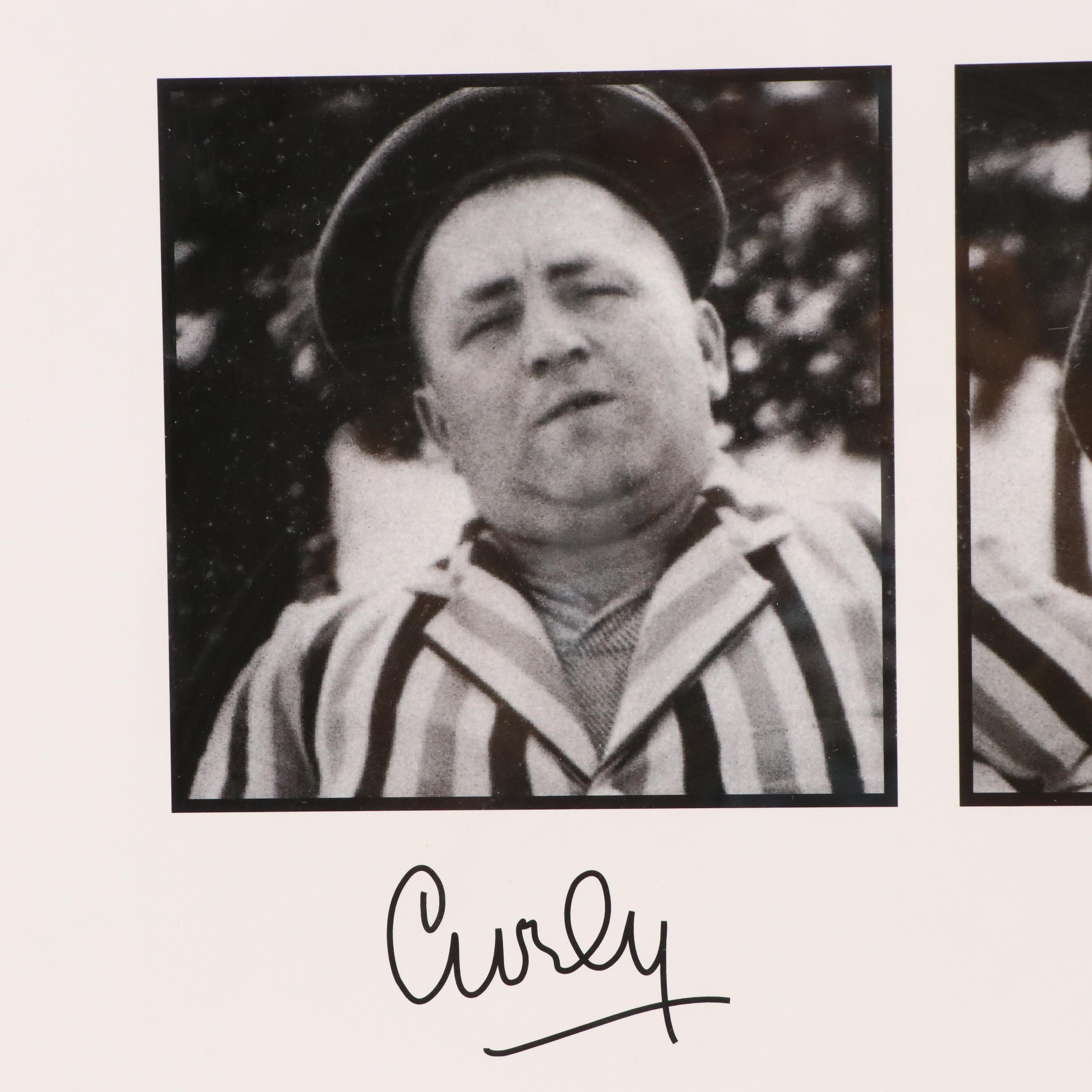 The Three Stooges Offset Lithograph "Golf With Your Friends" Poster, 1997