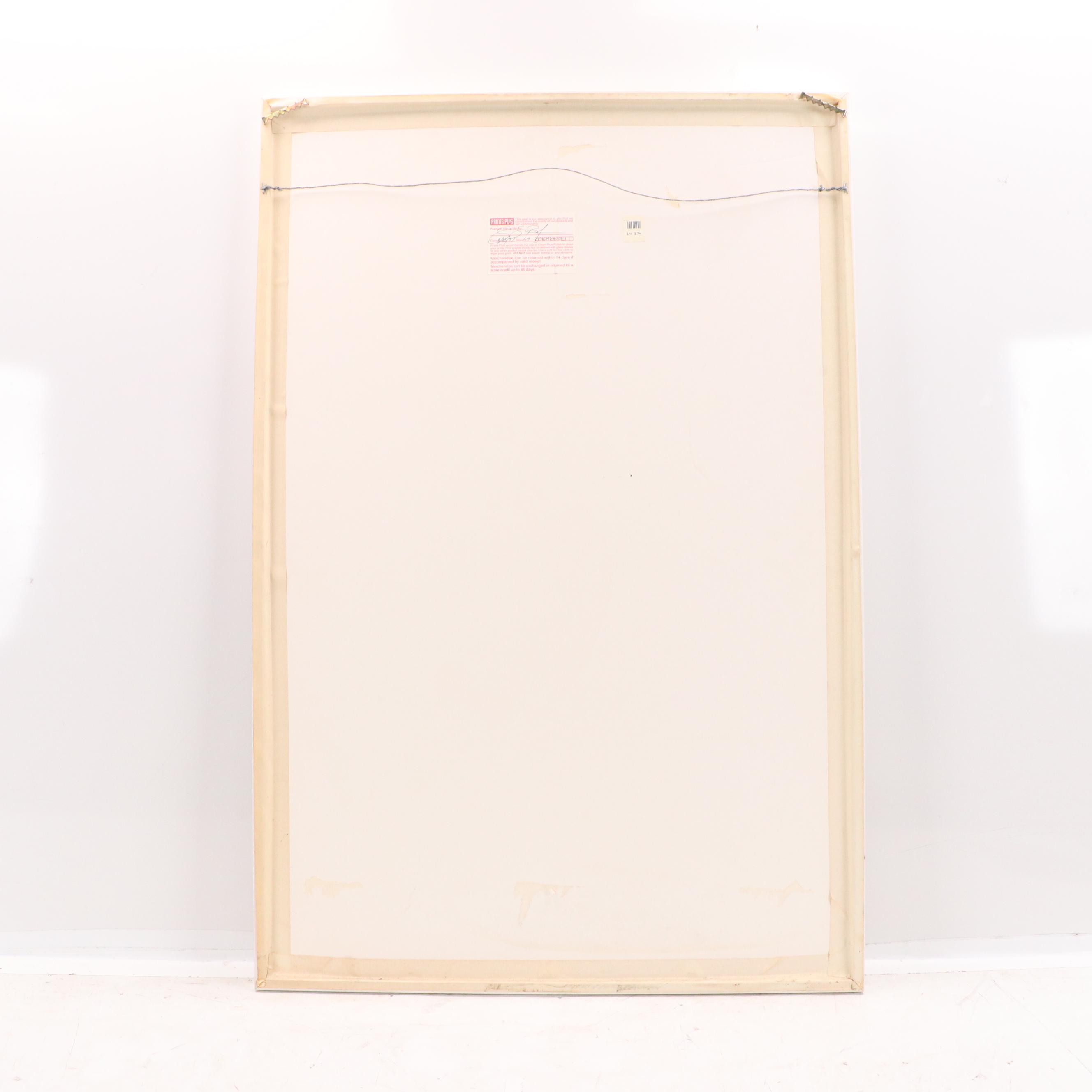 The Three Stooges Offset Lithograph "Golf With Your Friends" Poster, 1997