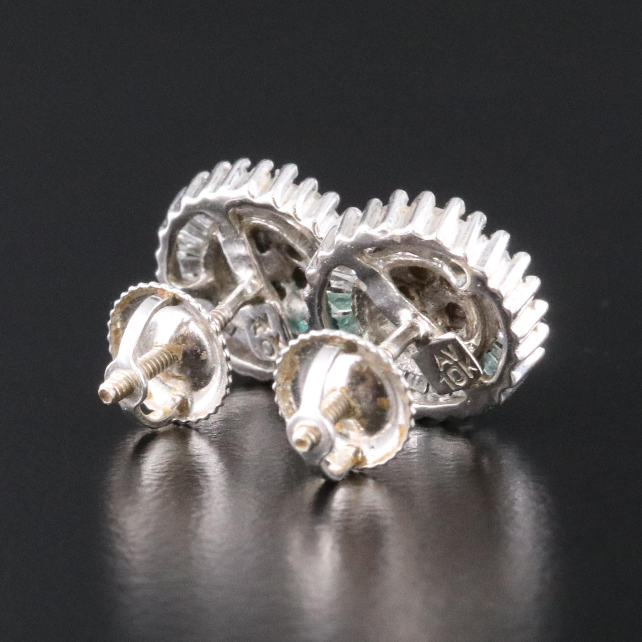 10K 0.50 CTW Diamond Earrings
