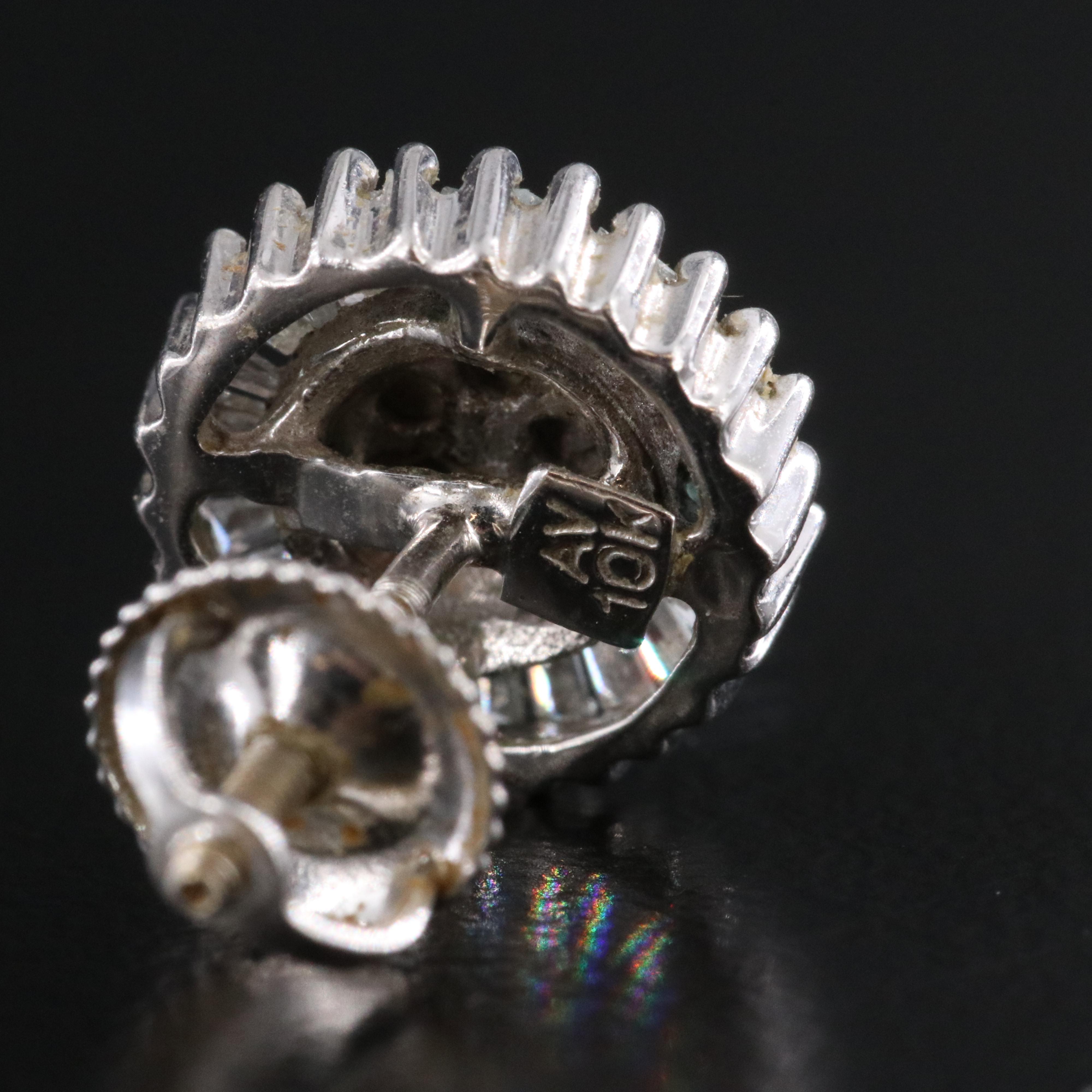 10K 0.50 CTW Diamond Earrings