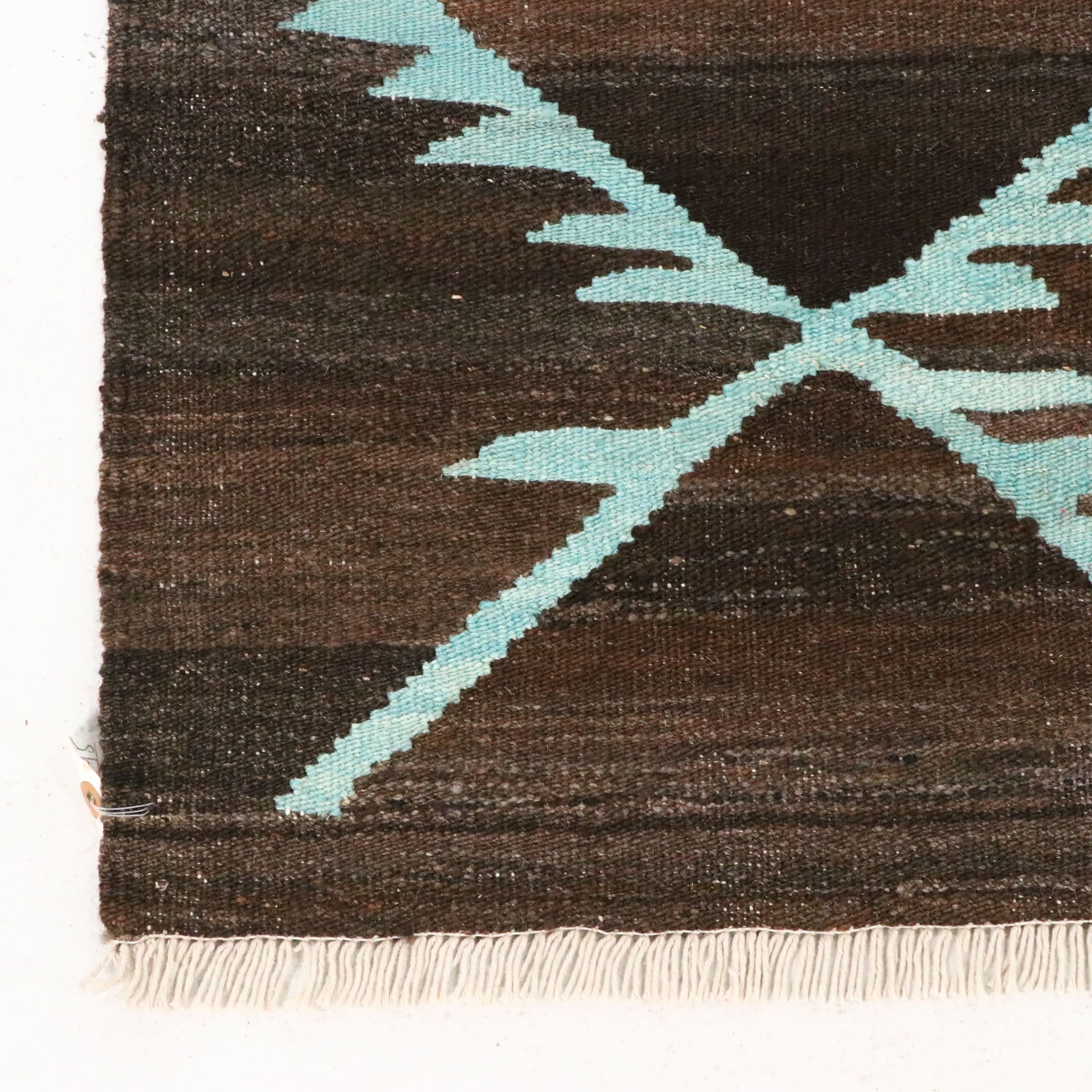 8'3 x 10'2 Handwoven Afghan Kilim Area Rug