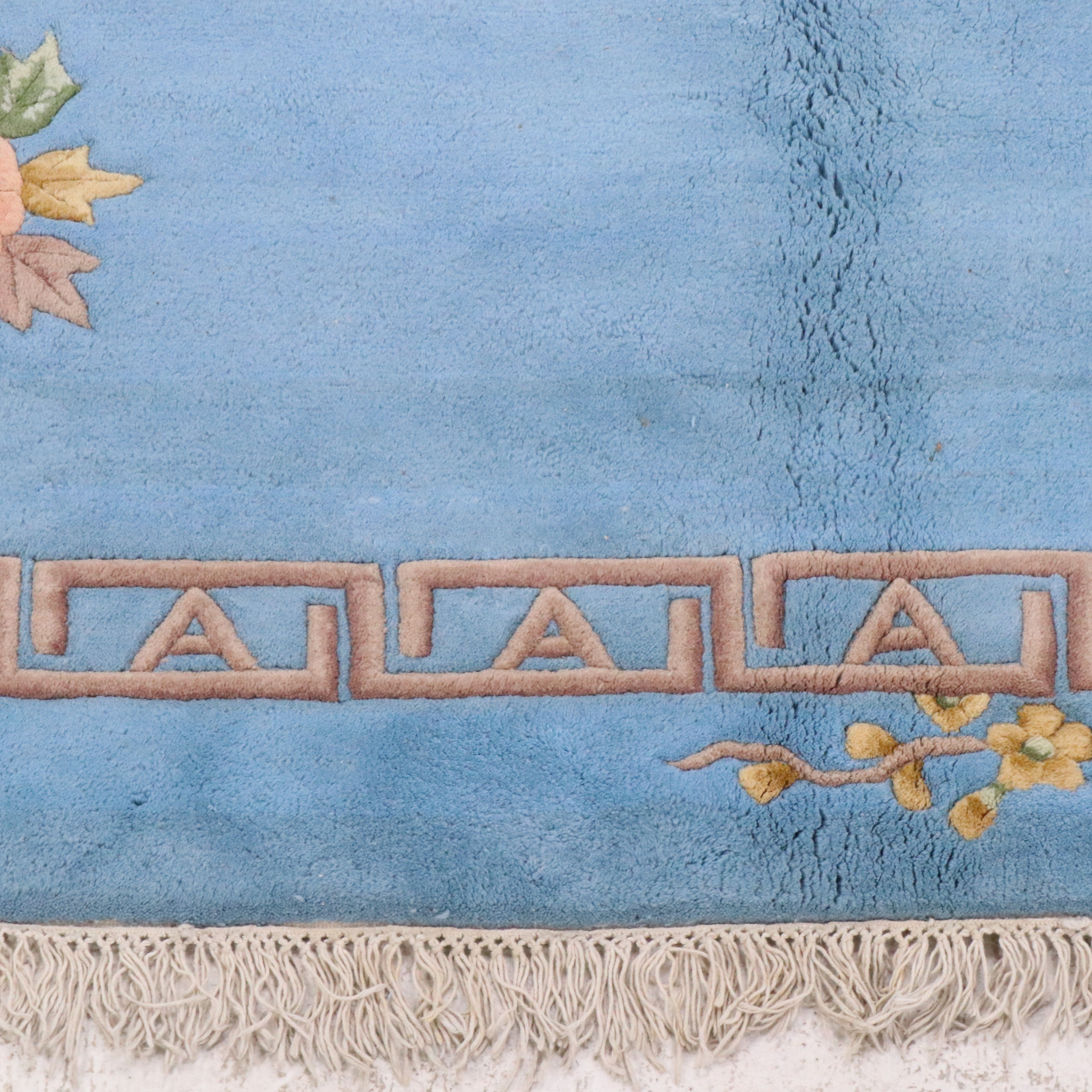 8'4 x 11'7 Hand-Knotted Indo-Chinese Area Rug