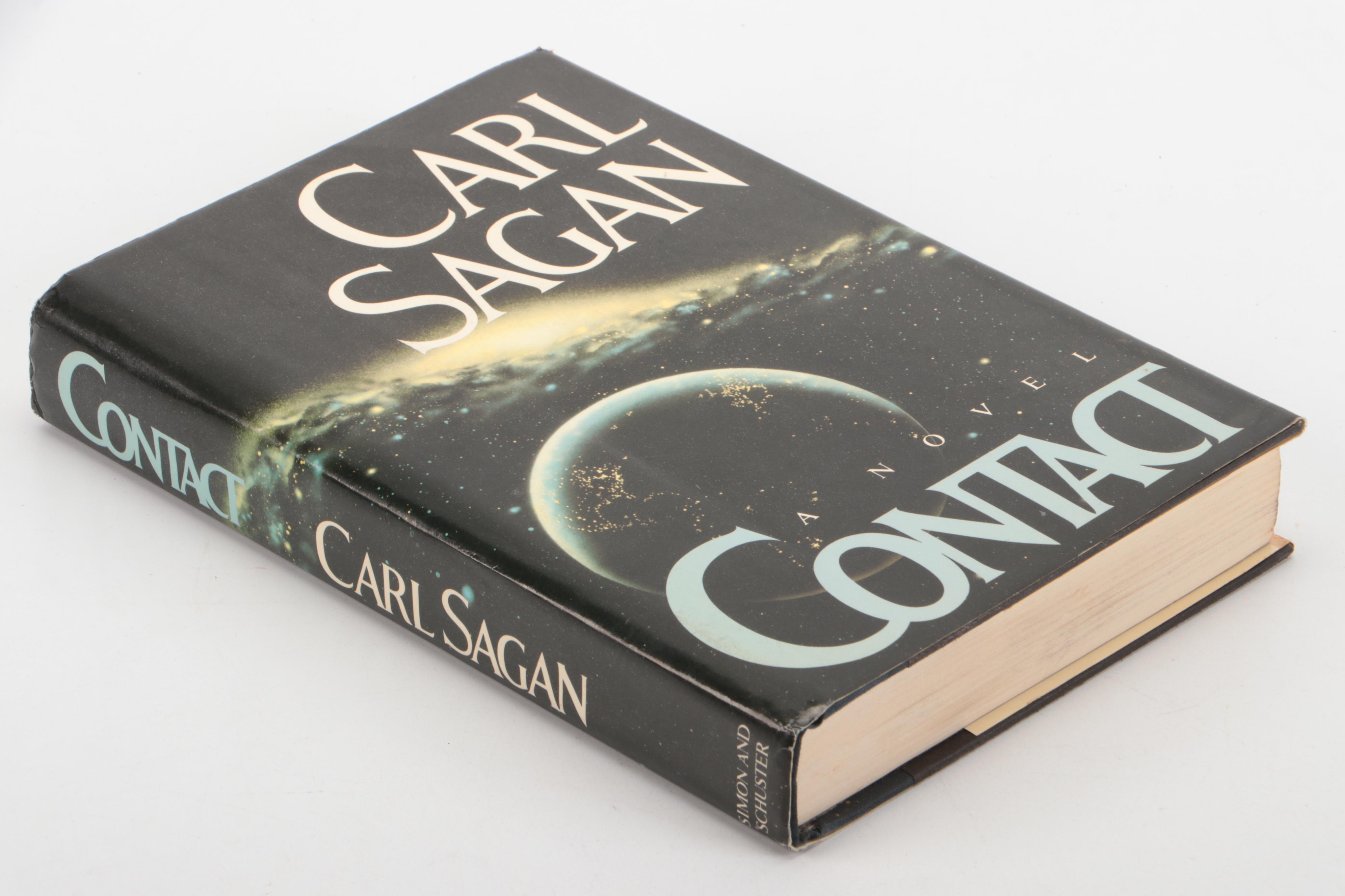 Second Printing "Contact" by Carl Sagan, 1985