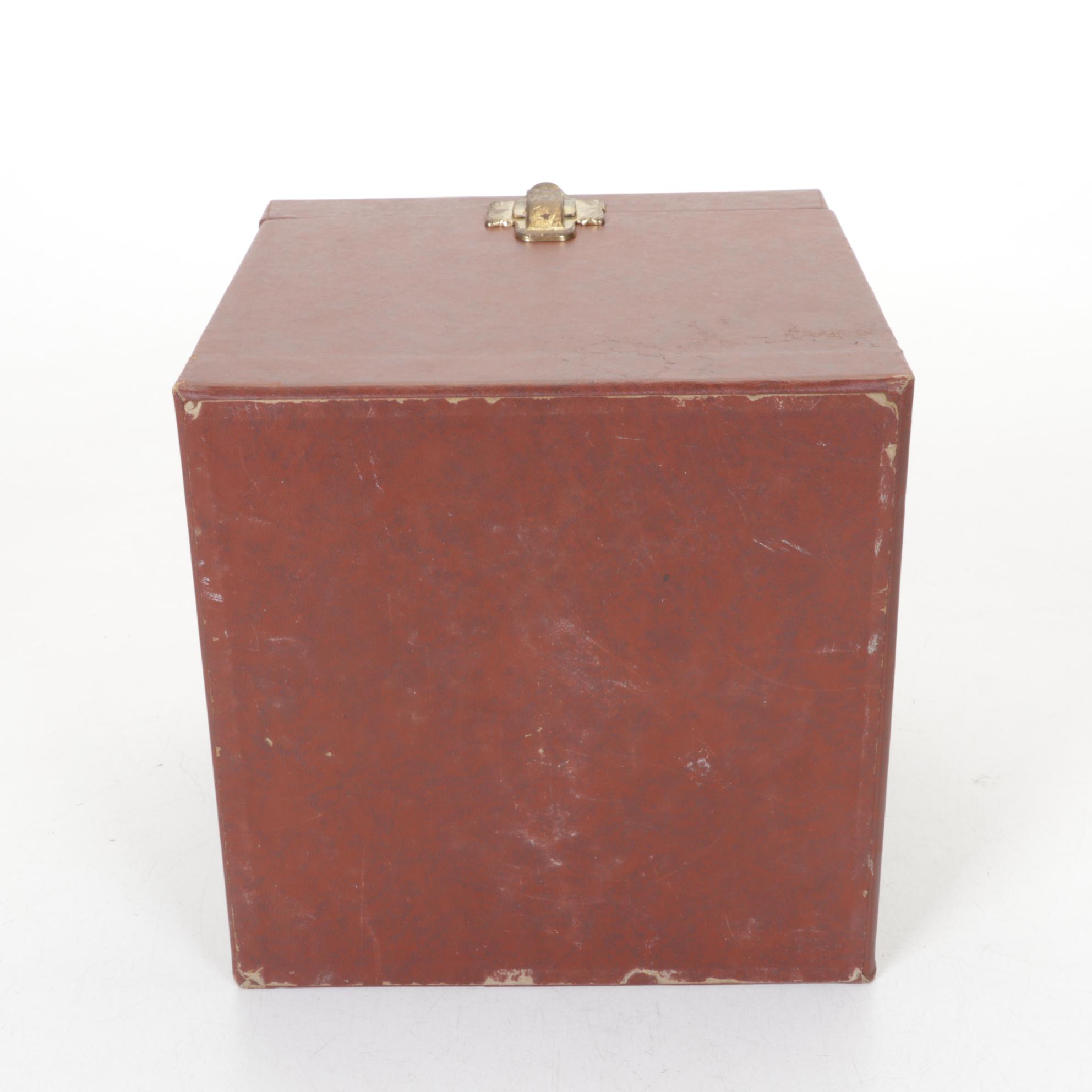 Madonna, Michael Jackson, Al Yankovich and More 45 RPMs with Carrying Case