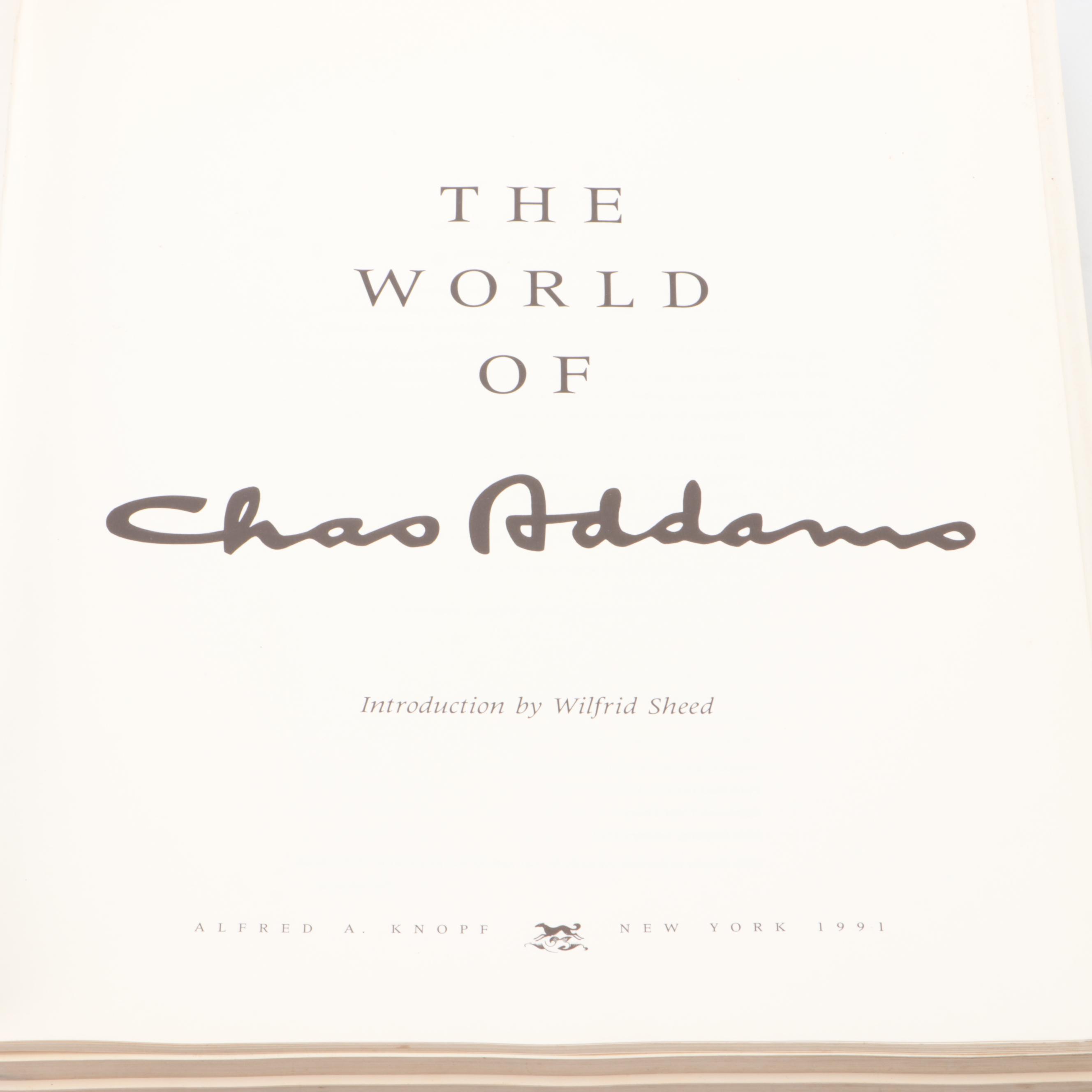 Fifth Printing "The World of Charles Addams" Introduced by Wilfrid Sheed, 1992