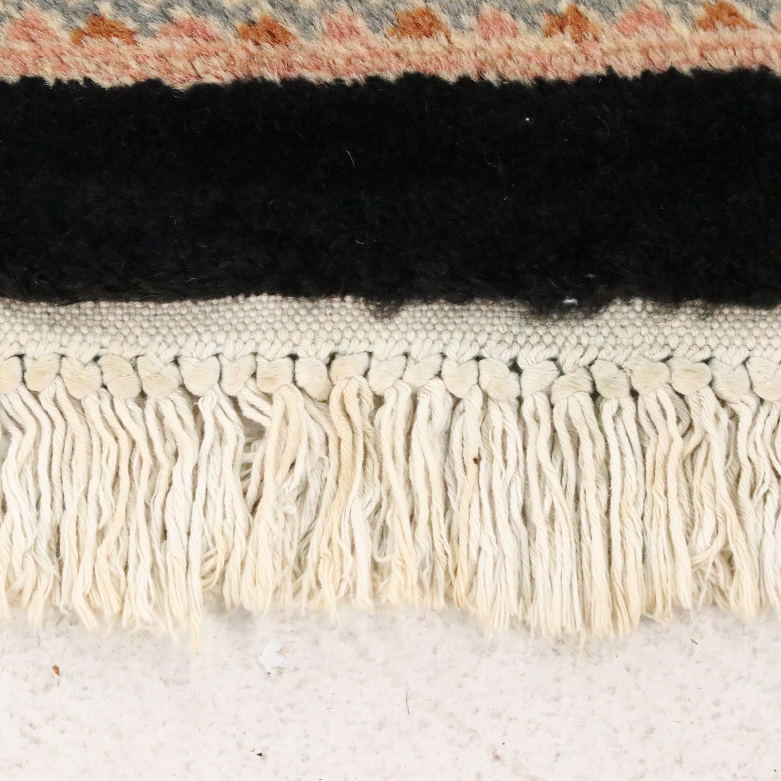 6'2 x 9' Hand-Knotted Pakistani Bokhara Area Rug