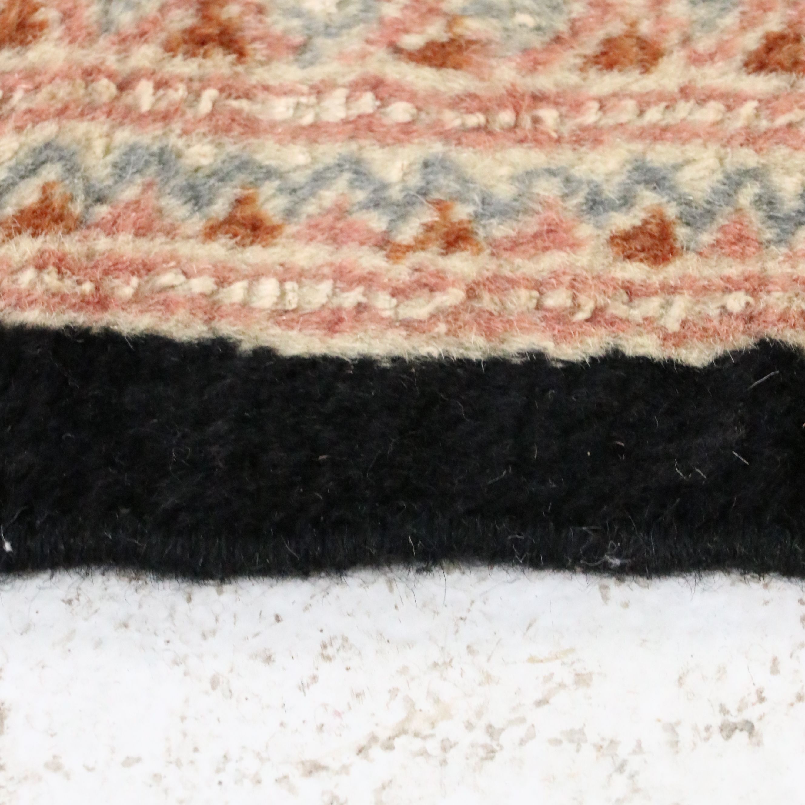 6'2 x 9' Hand-Knotted Pakistani Bokhara Area Rug