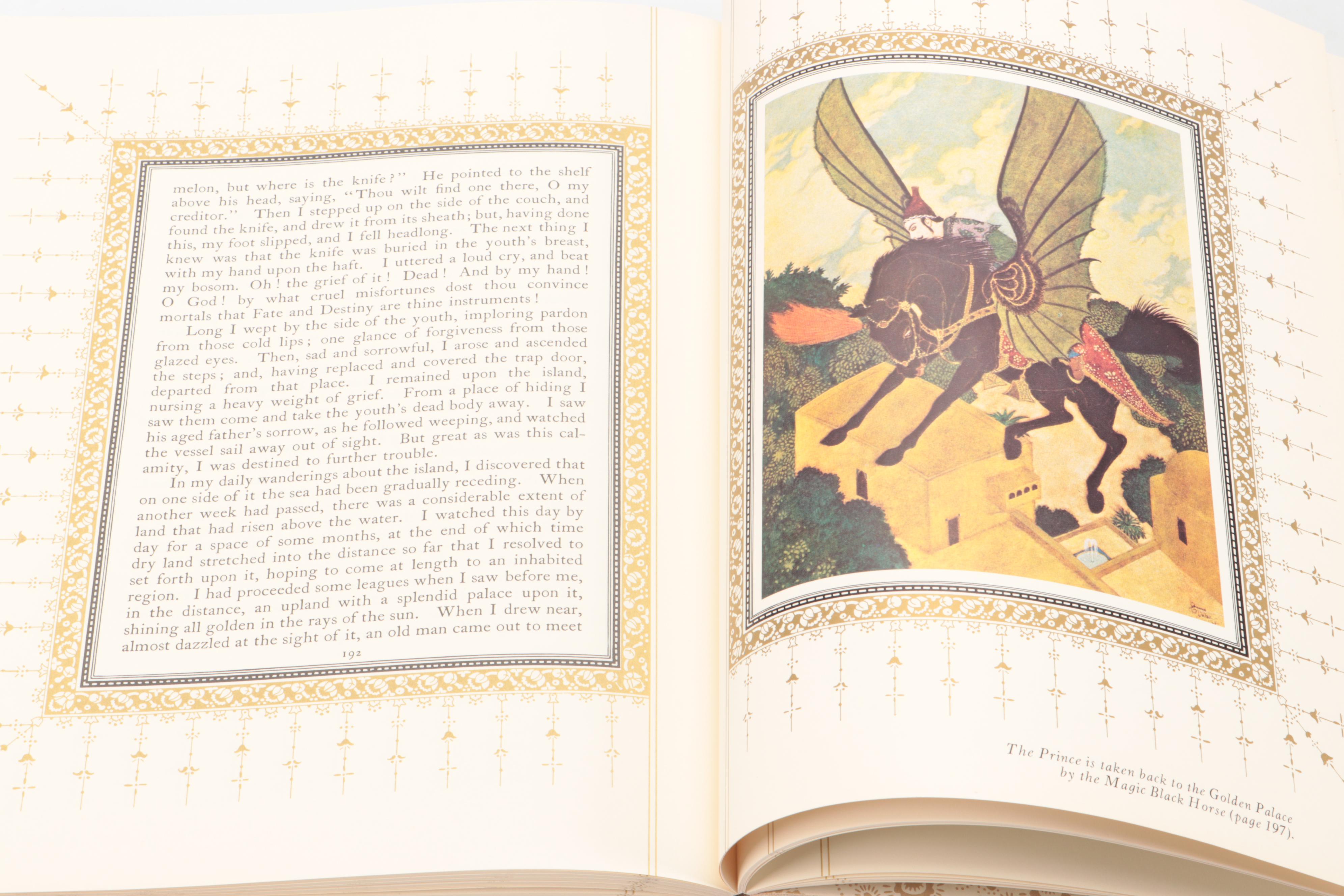 Edmund Dulac Illustrated "Sinbad the Sailor and Other Stories," 1978