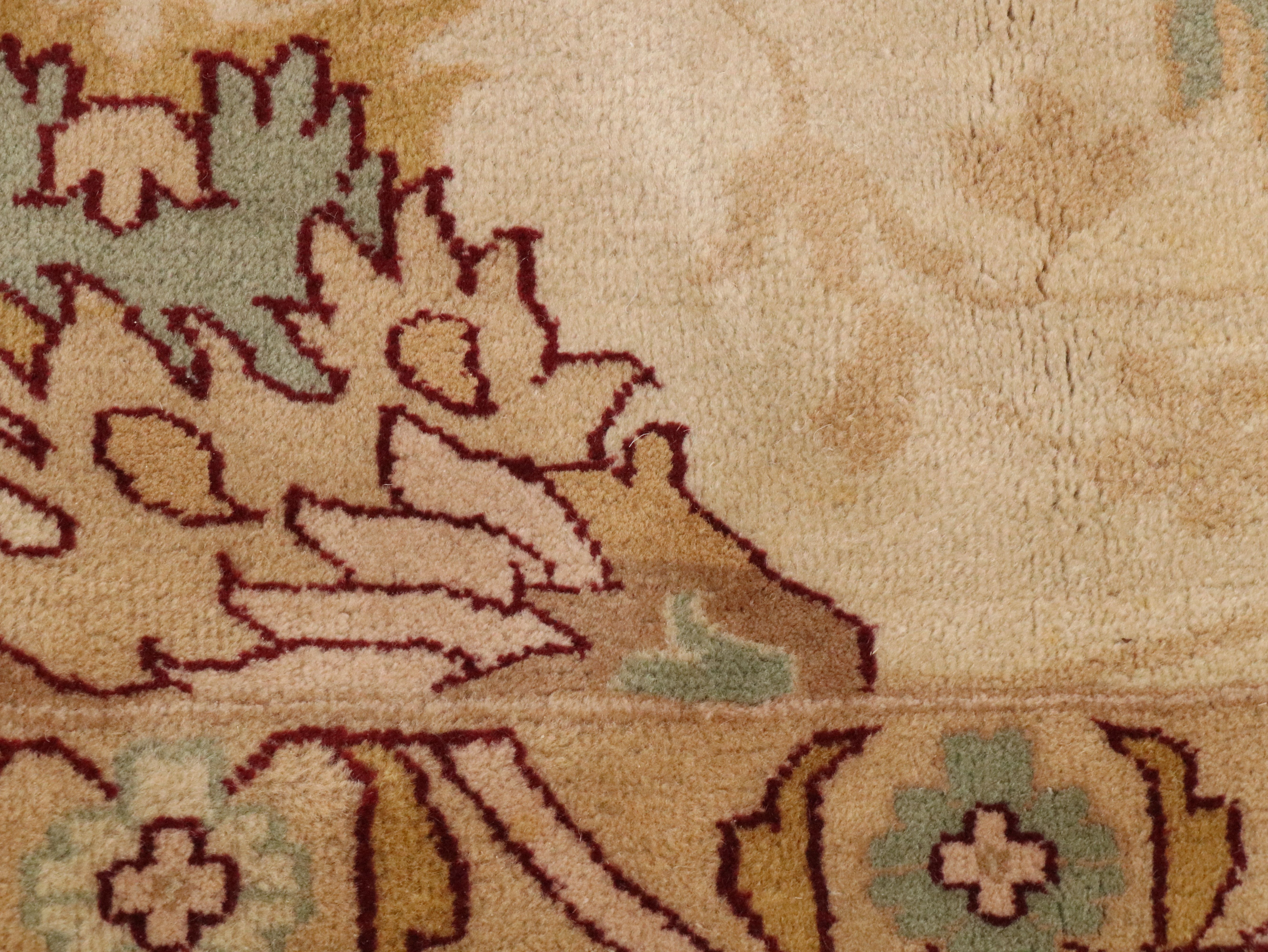 11'9 x 17'9 Hand-Knotted Pakistani Peshawar Room Sized Rug