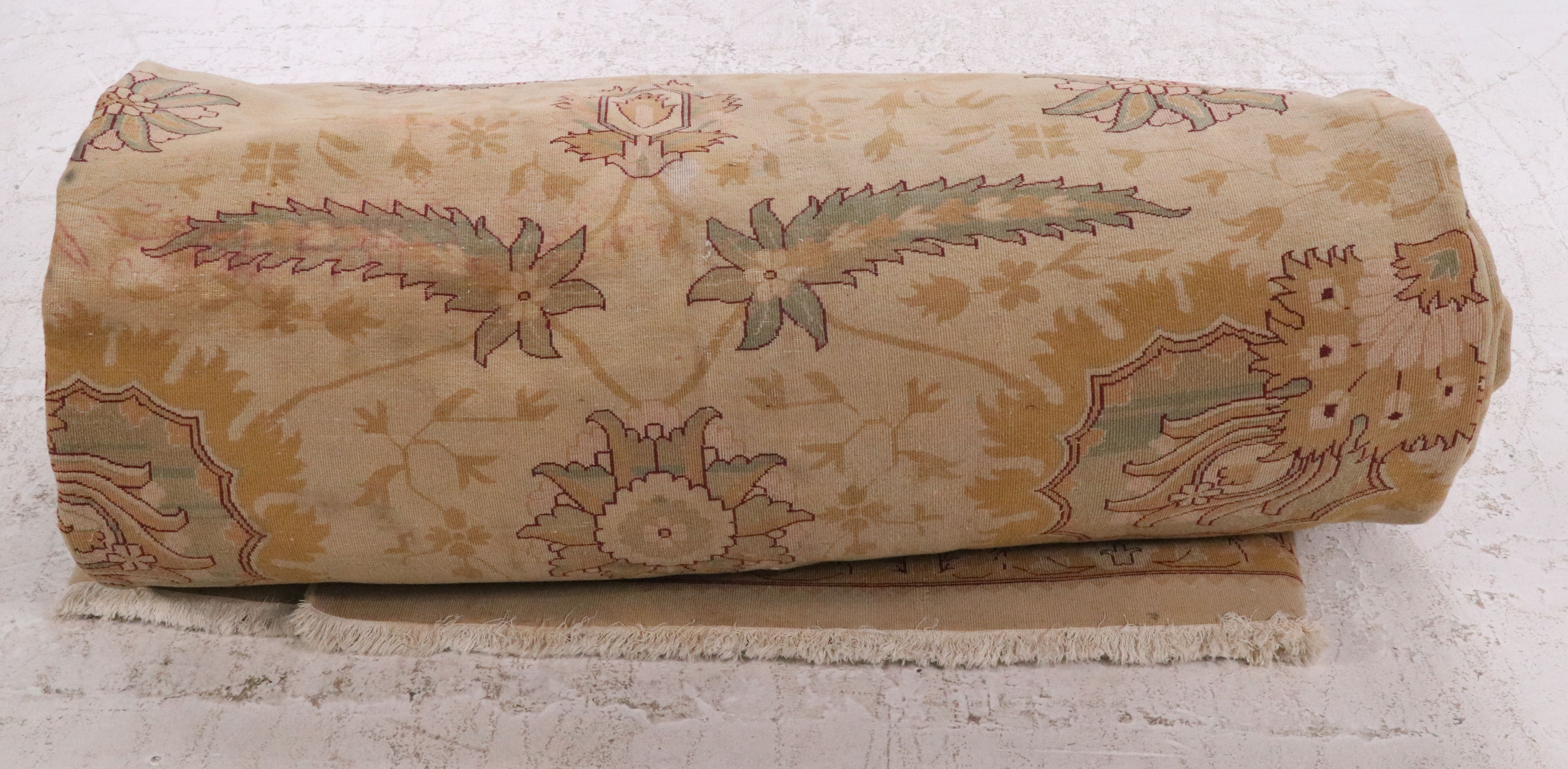 11'9 x 17'9 Hand-Knotted Pakistani Peshawar Room Sized Rug