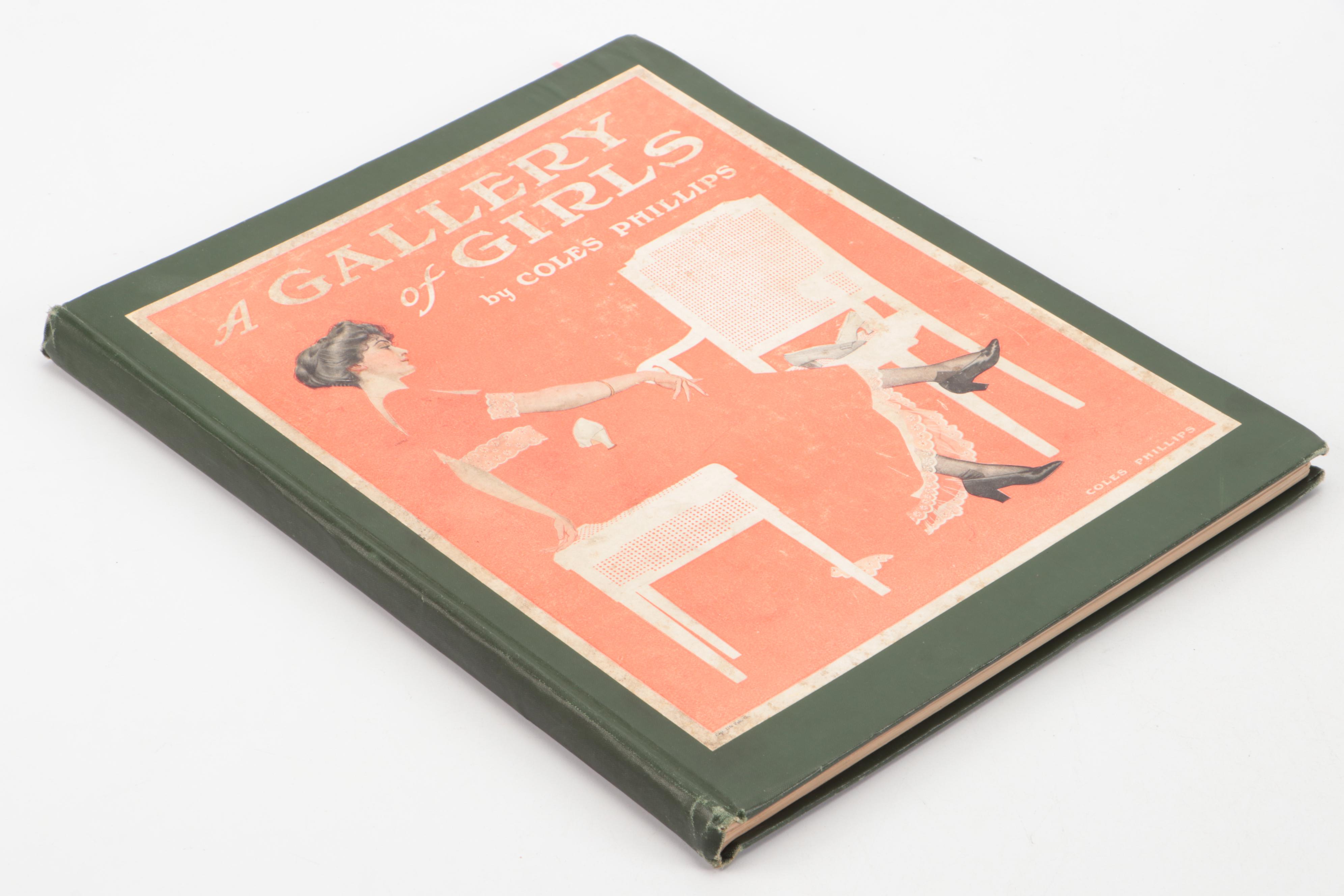 Illustrated "A Gallery of Girls" by Coles Phillips, Early 20th Century