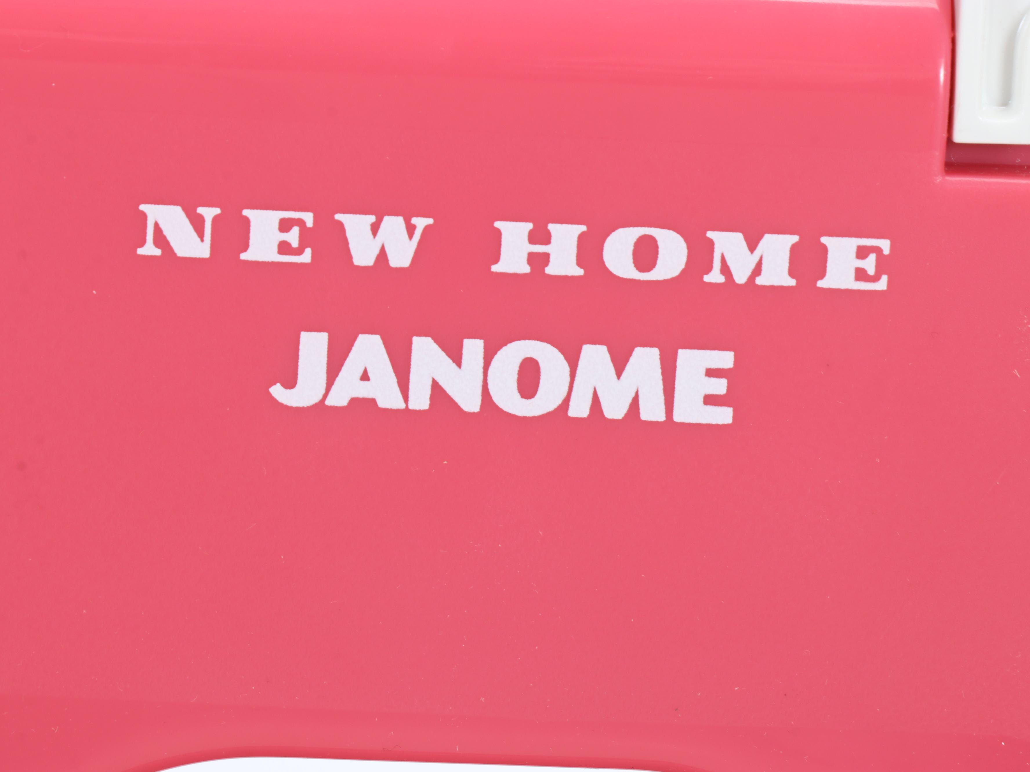 Janome "New Home" Model 525B Pink Electric Sewing Machine