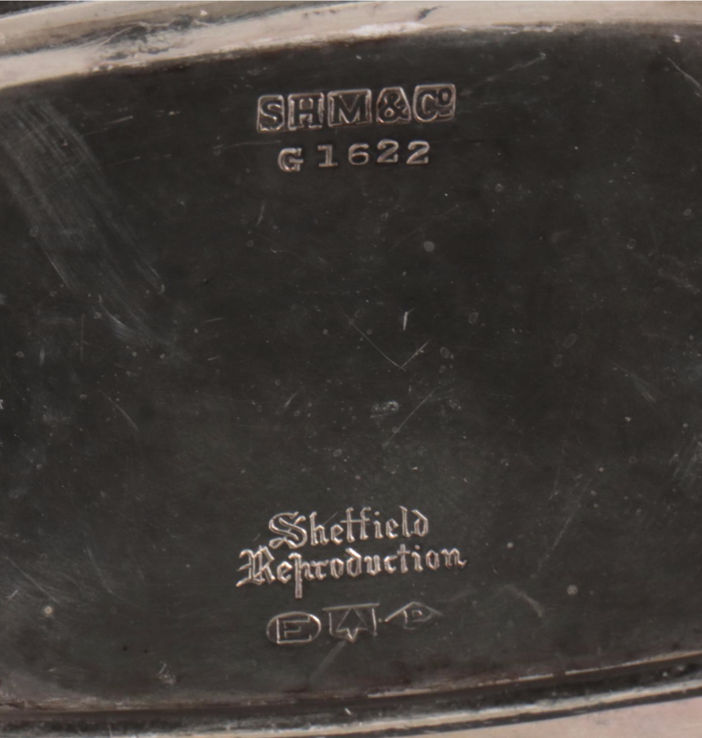 Georgian Style Cobalt Glass Lined Mustard Jar with Other Silver Plate Serveware