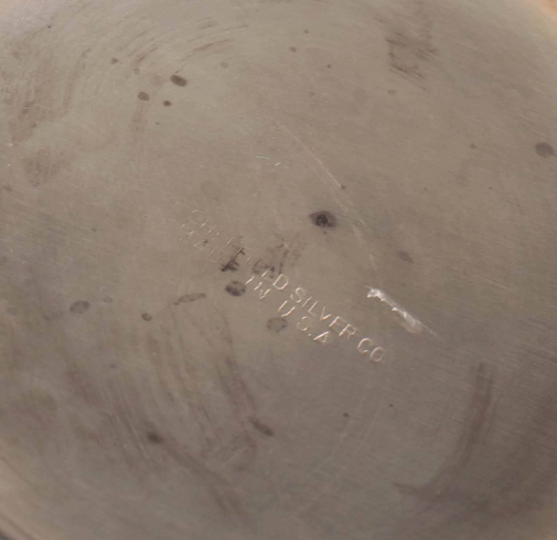 Georgian Style Cobalt Glass Lined Mustard Jar with Other Silver Plate Serveware