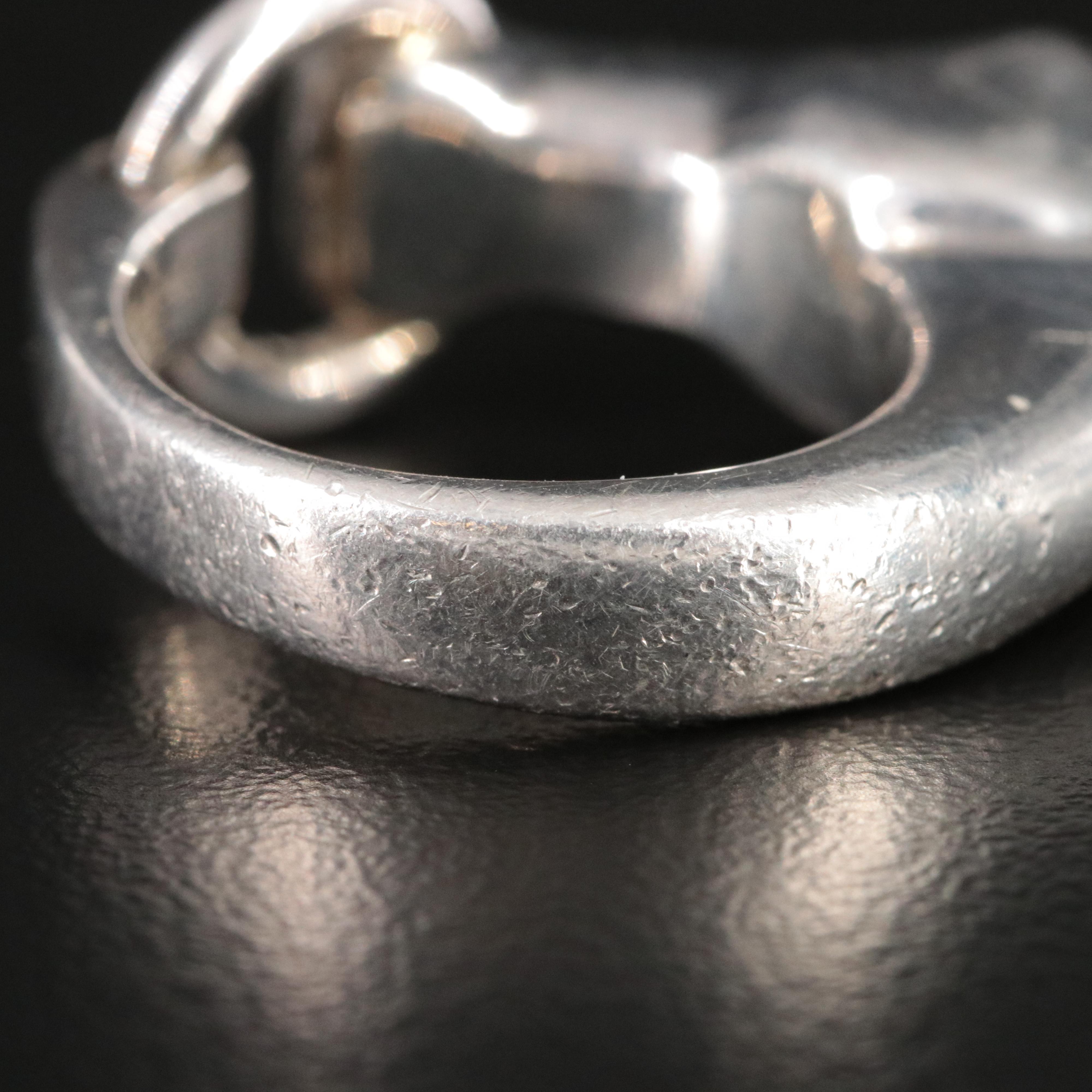 Hermès Galop Sterling Horse Head Ring