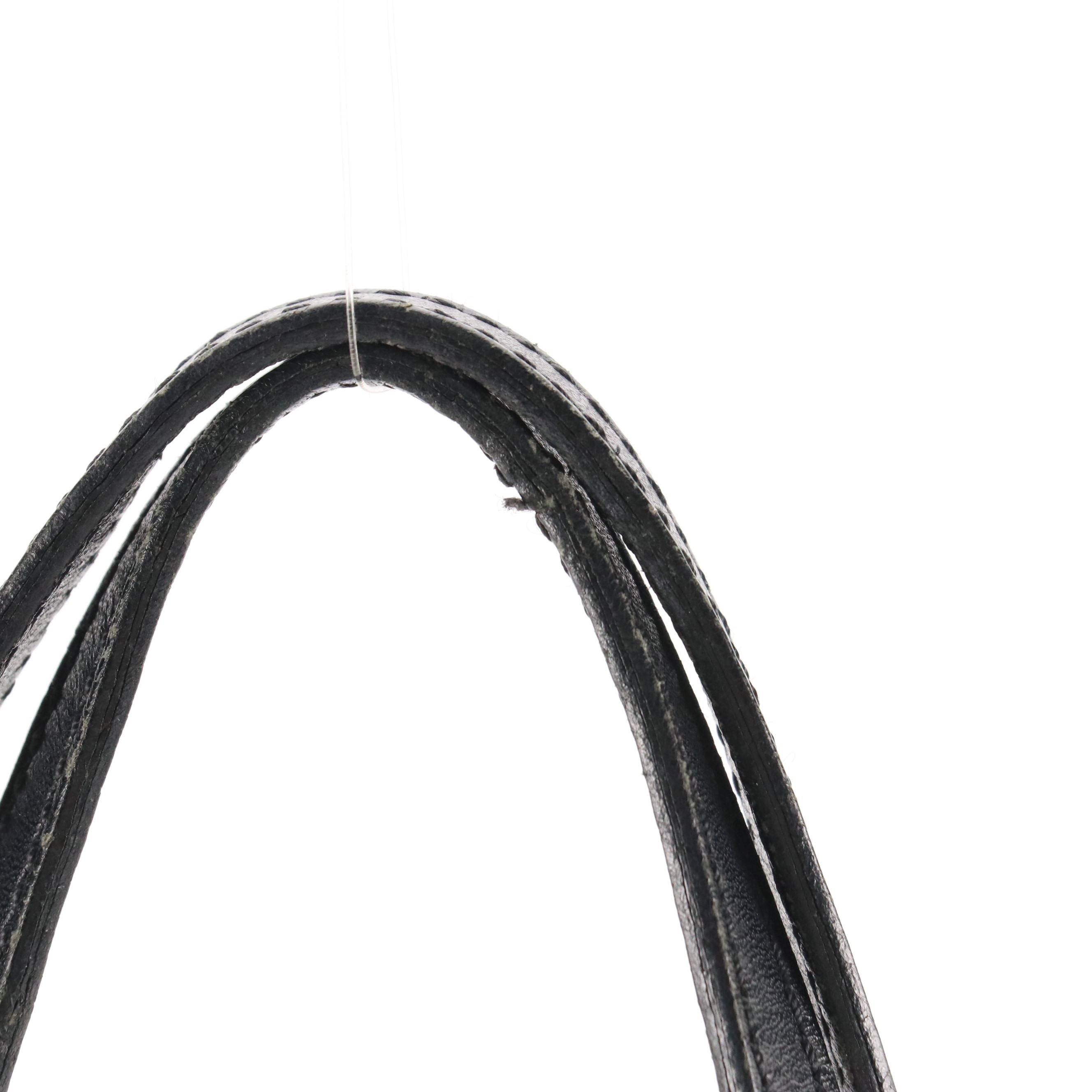 Fendi Vertical Shopper Tote in Zucchino Nylon Canvas and Leather Trim