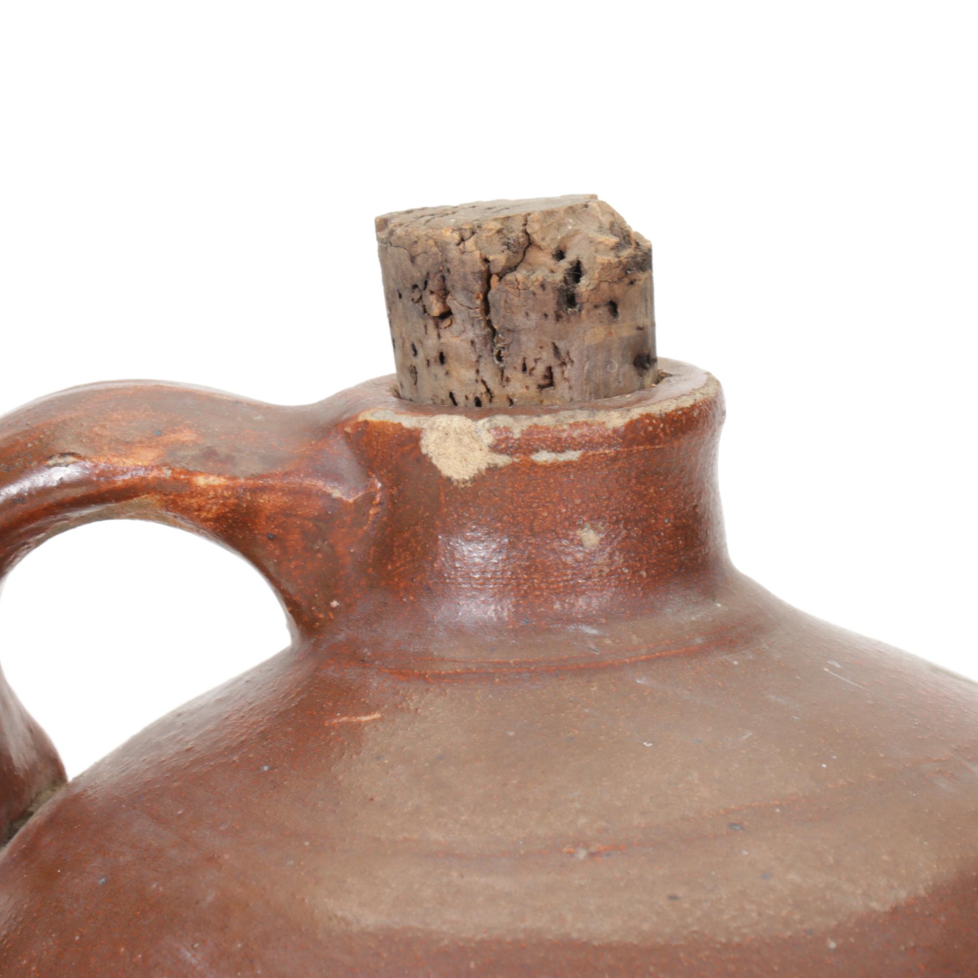 F. H. Weeks Salt Glazed Stoneware & Other Syrup Jugs