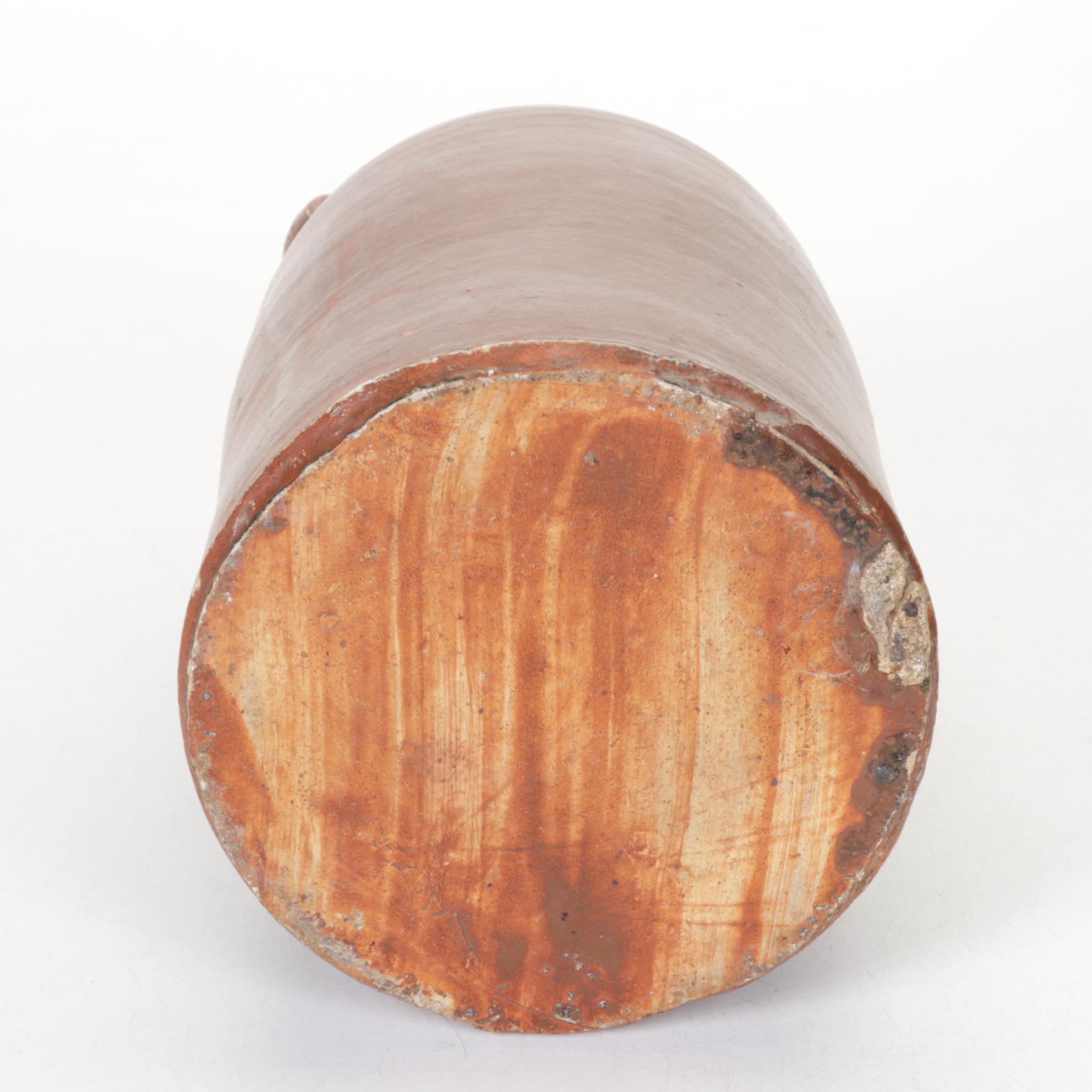 F. H. Weeks Salt Glazed Stoneware & Other Syrup Jugs