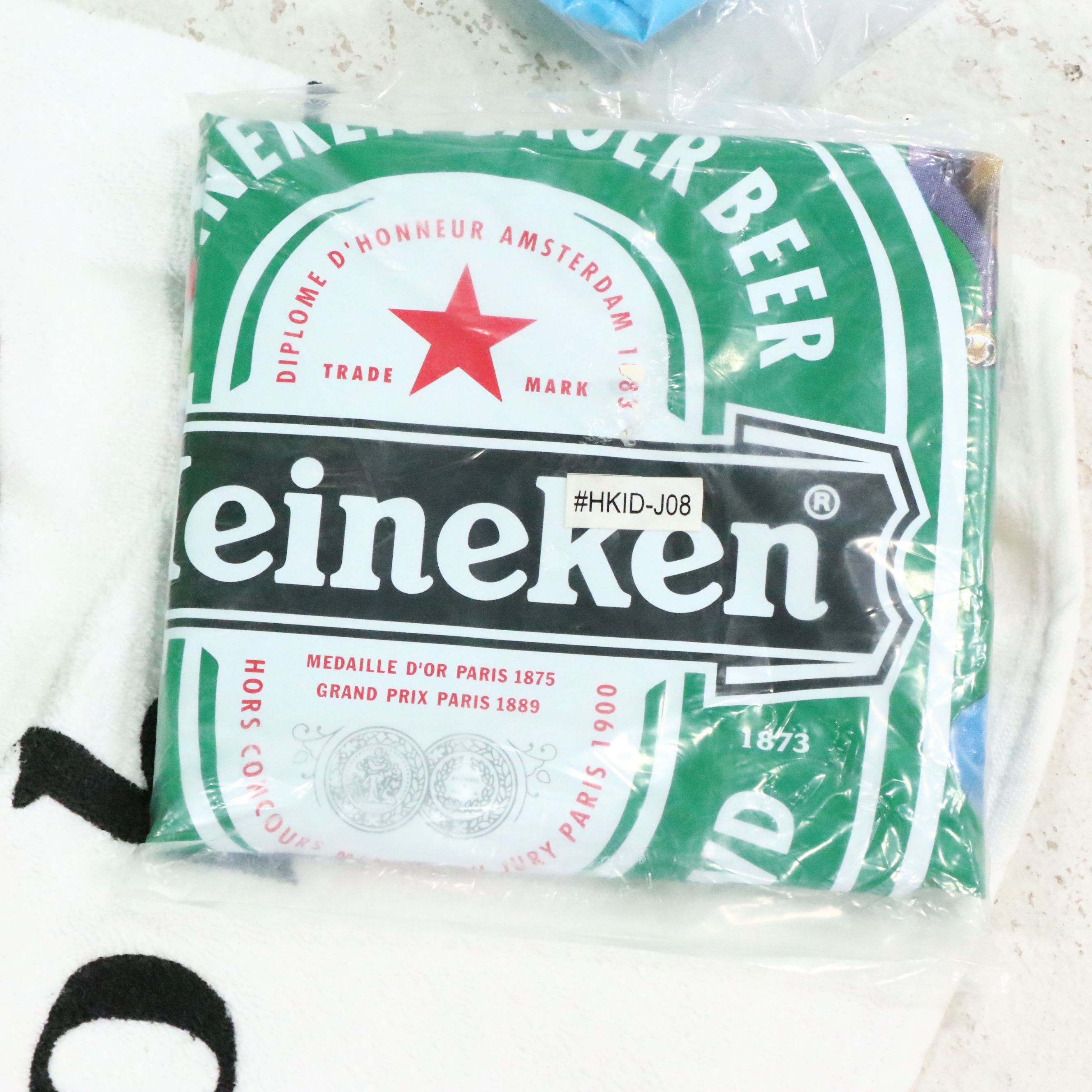 Bacardi Tropical Fruit Mixers Beach Umbrella with More Advertising Memorabilia