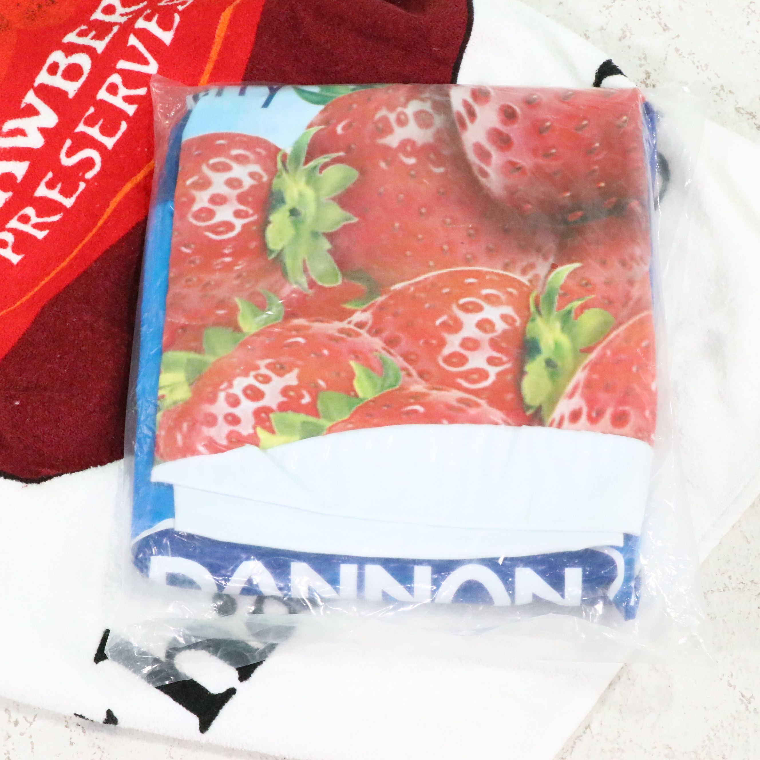 Bacardi Tropical Fruit Mixers Beach Umbrella with More Advertising Memorabilia