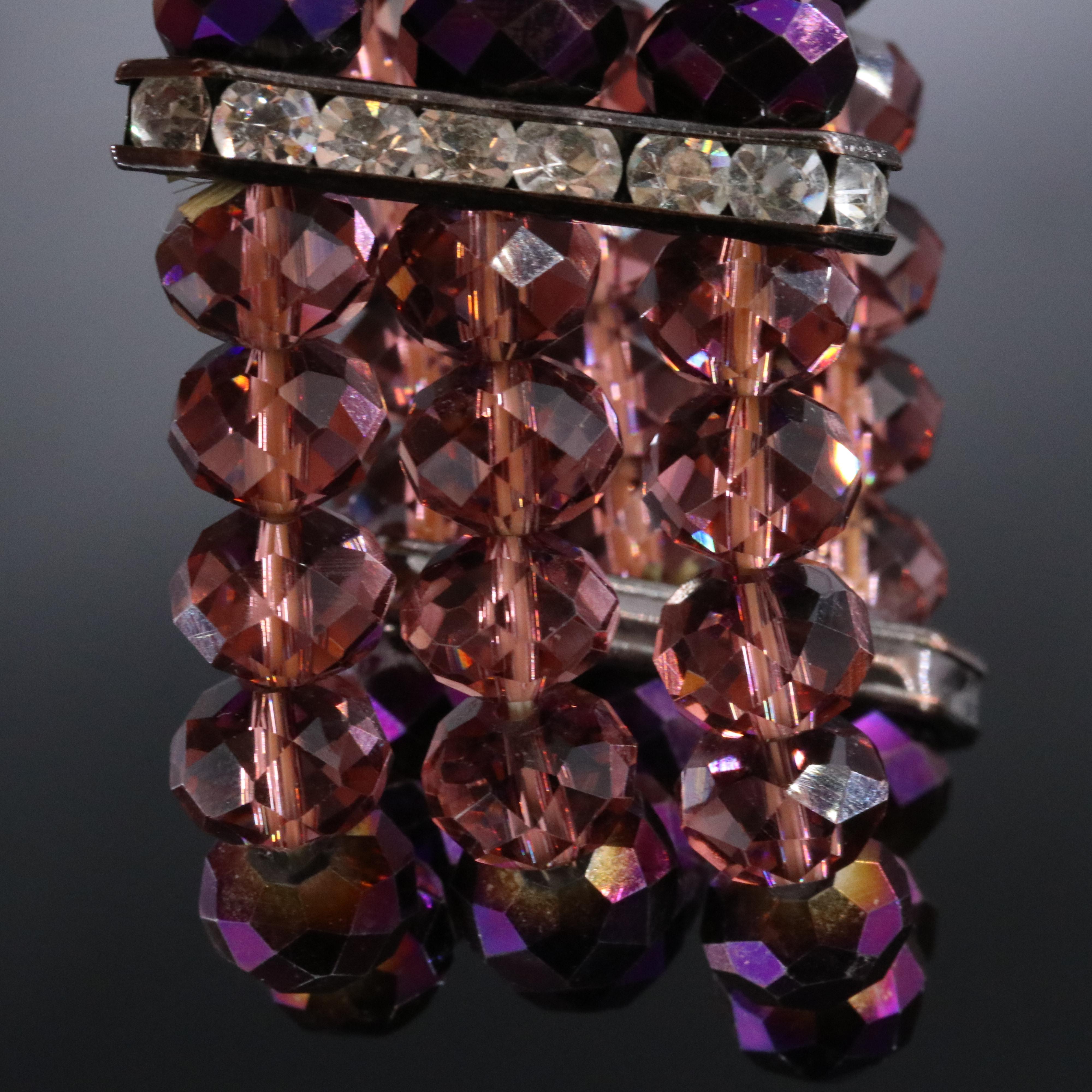 Crystal and Glass Bracelet