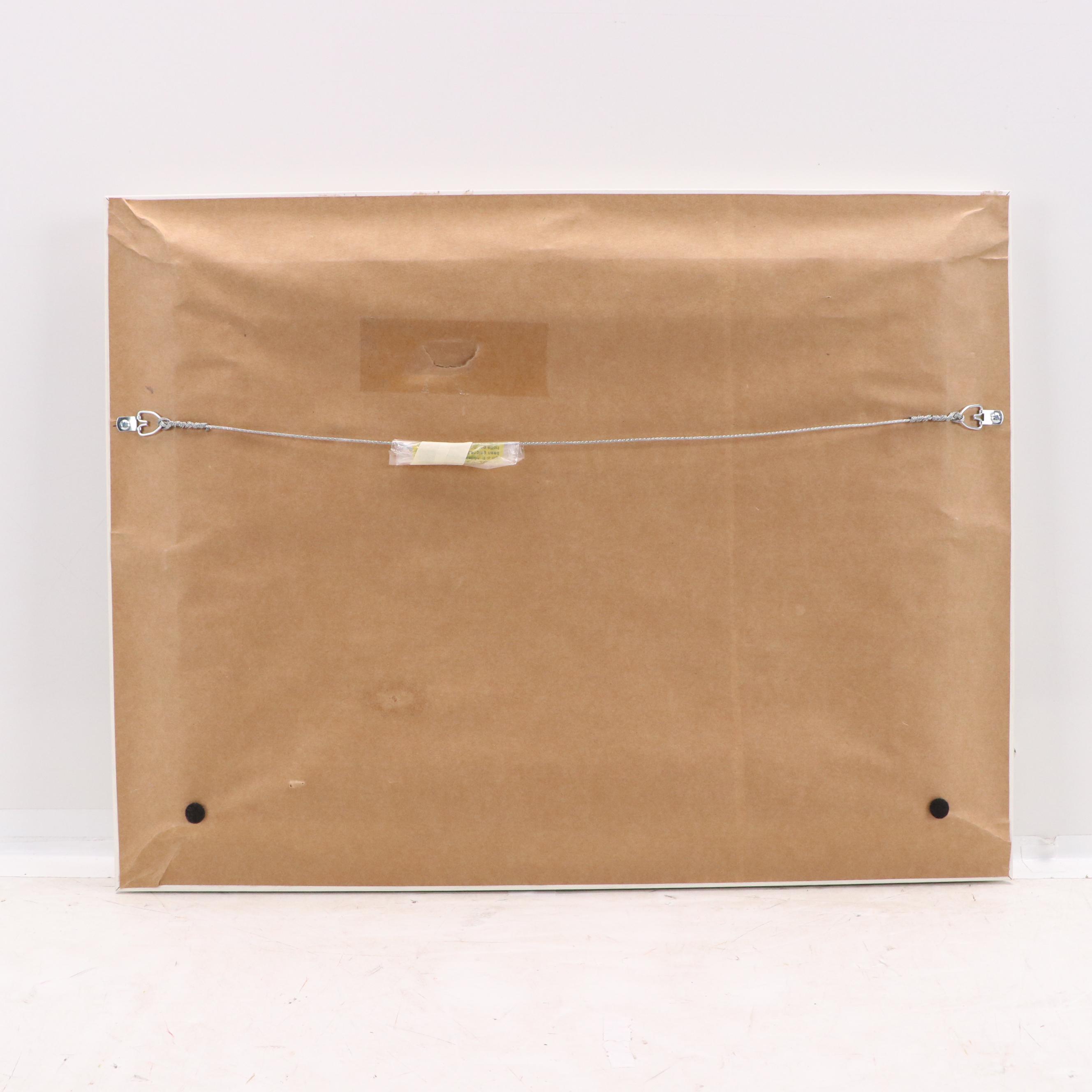 M.C. Abushar Digital Print "Apples on Tablecloth," 21st Century