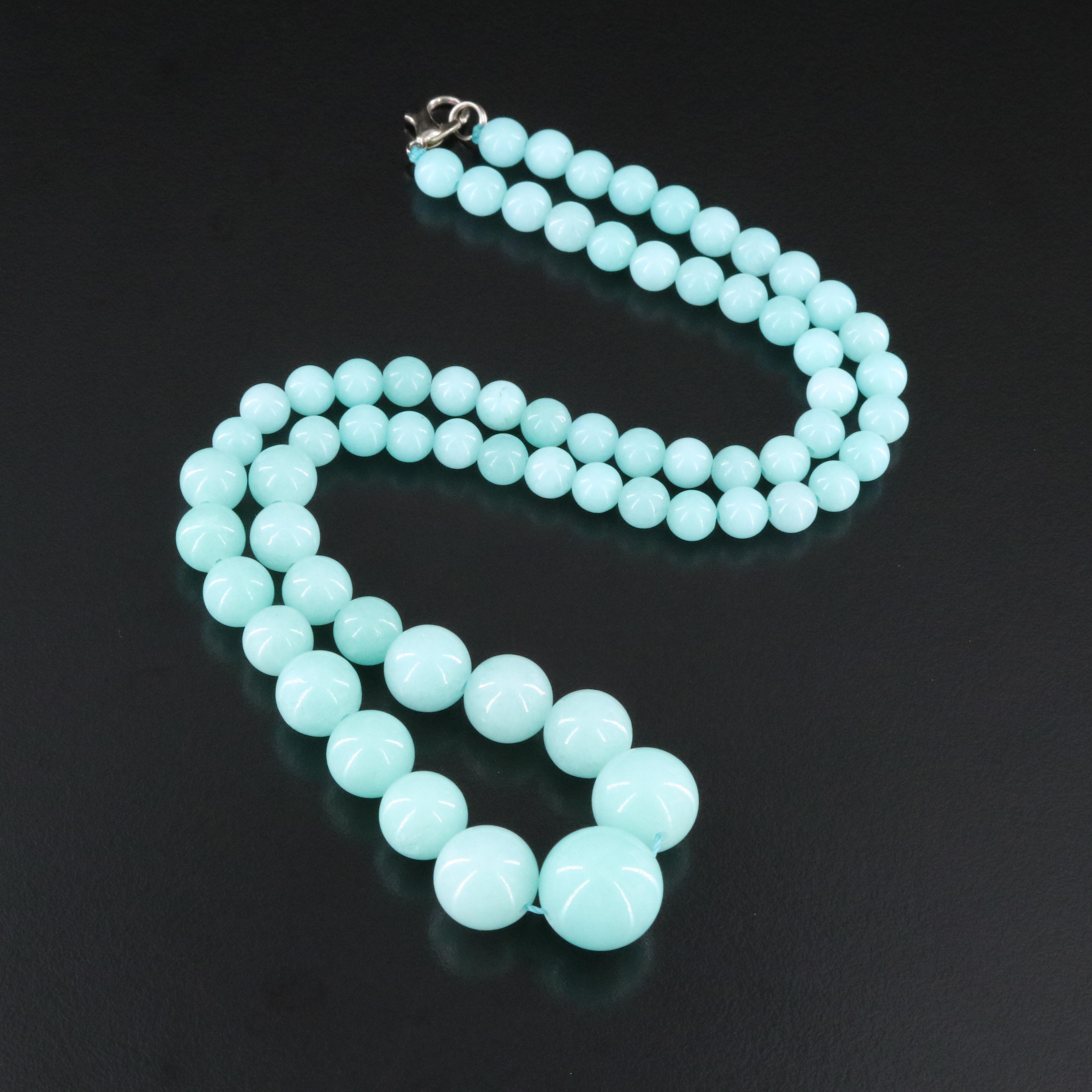 Graduated Quartzite Necklace