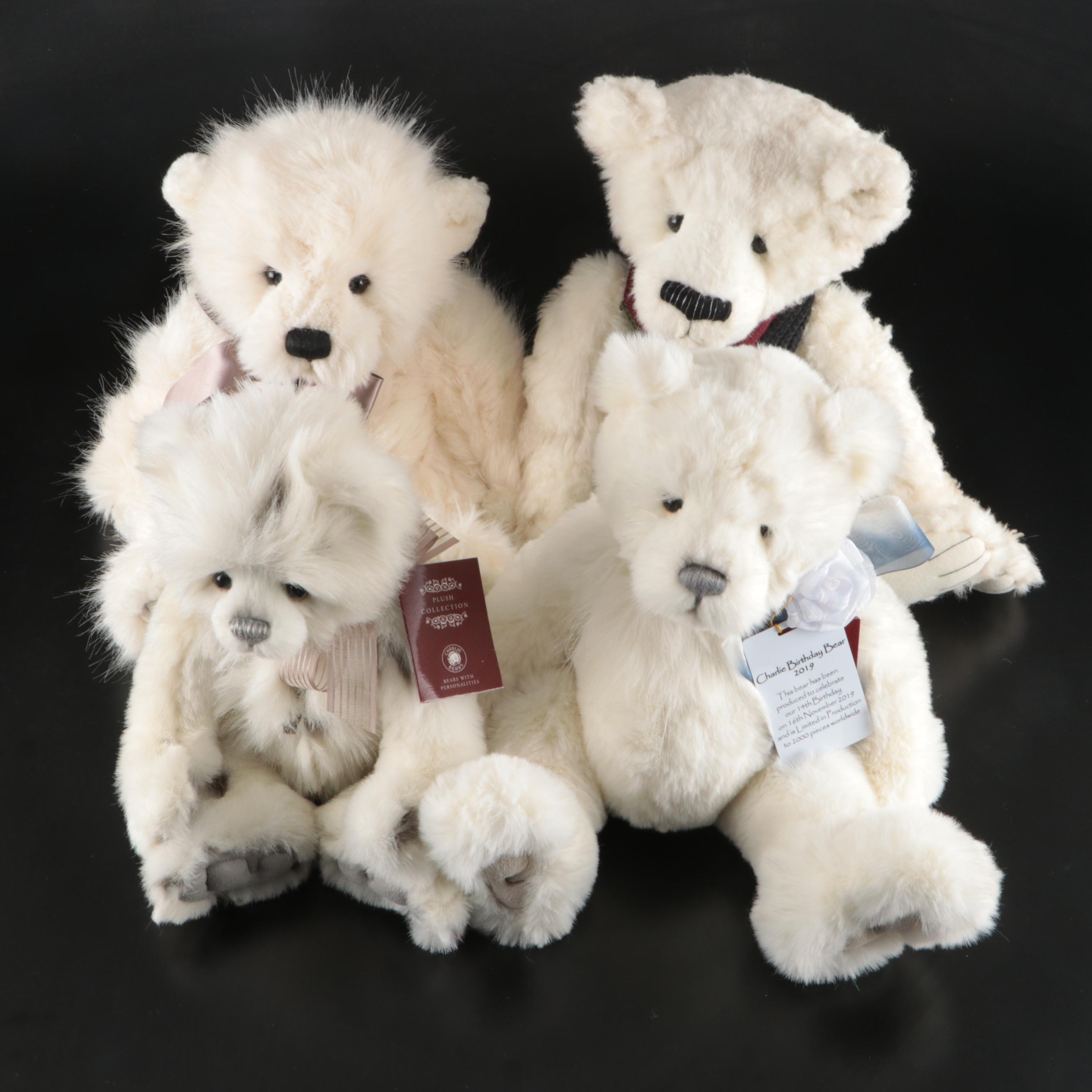 Charlie Bear "Charlie Birthday Bear 2019," "McKinley" and More Teddy Bears