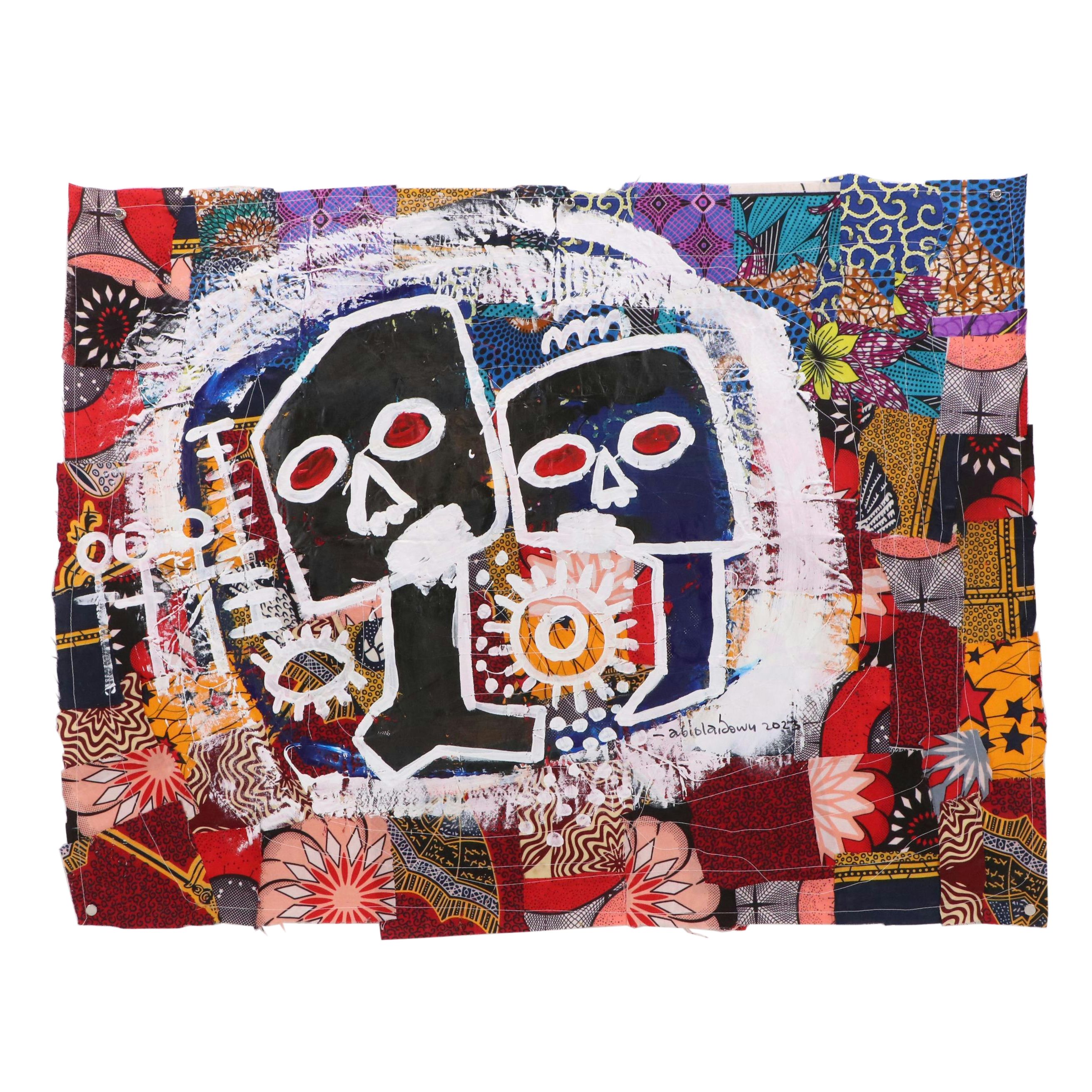 Abiola Idowu Stylized Portrait Collage "Prayers," 2023