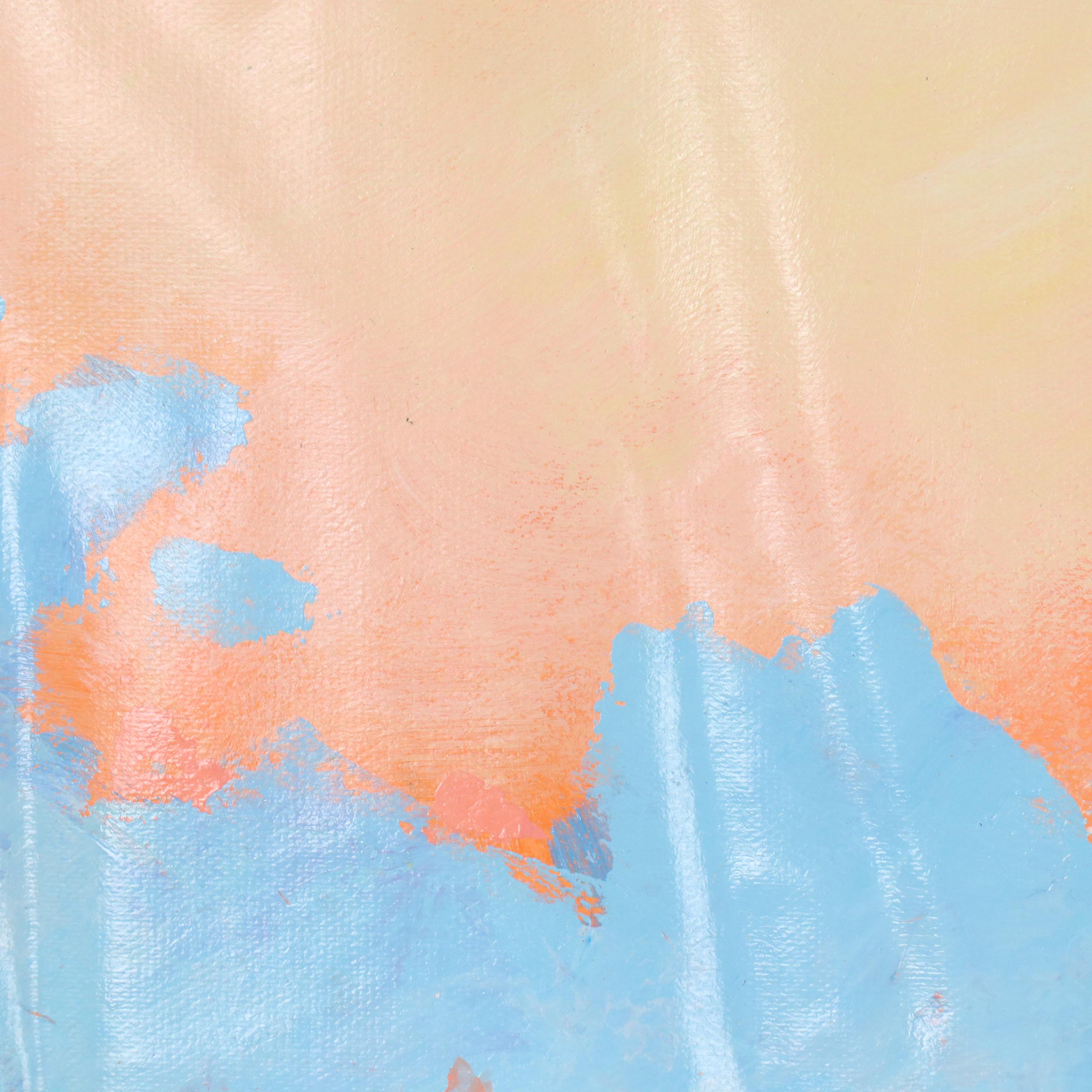 Zheng Stylized Landscape Oil Painting, 21st Century