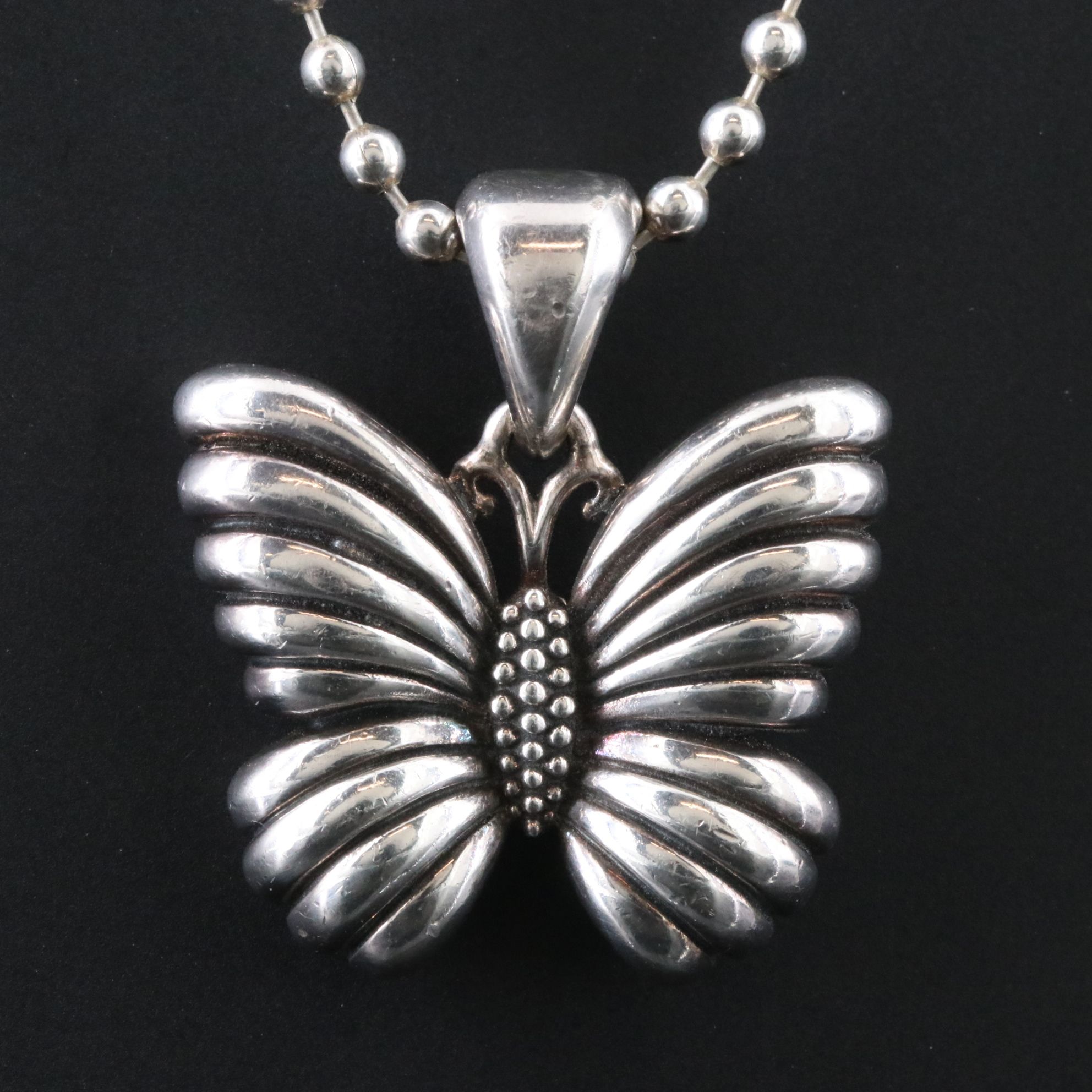 Lagos Rare Wonders Sterling Butterfly Necklace