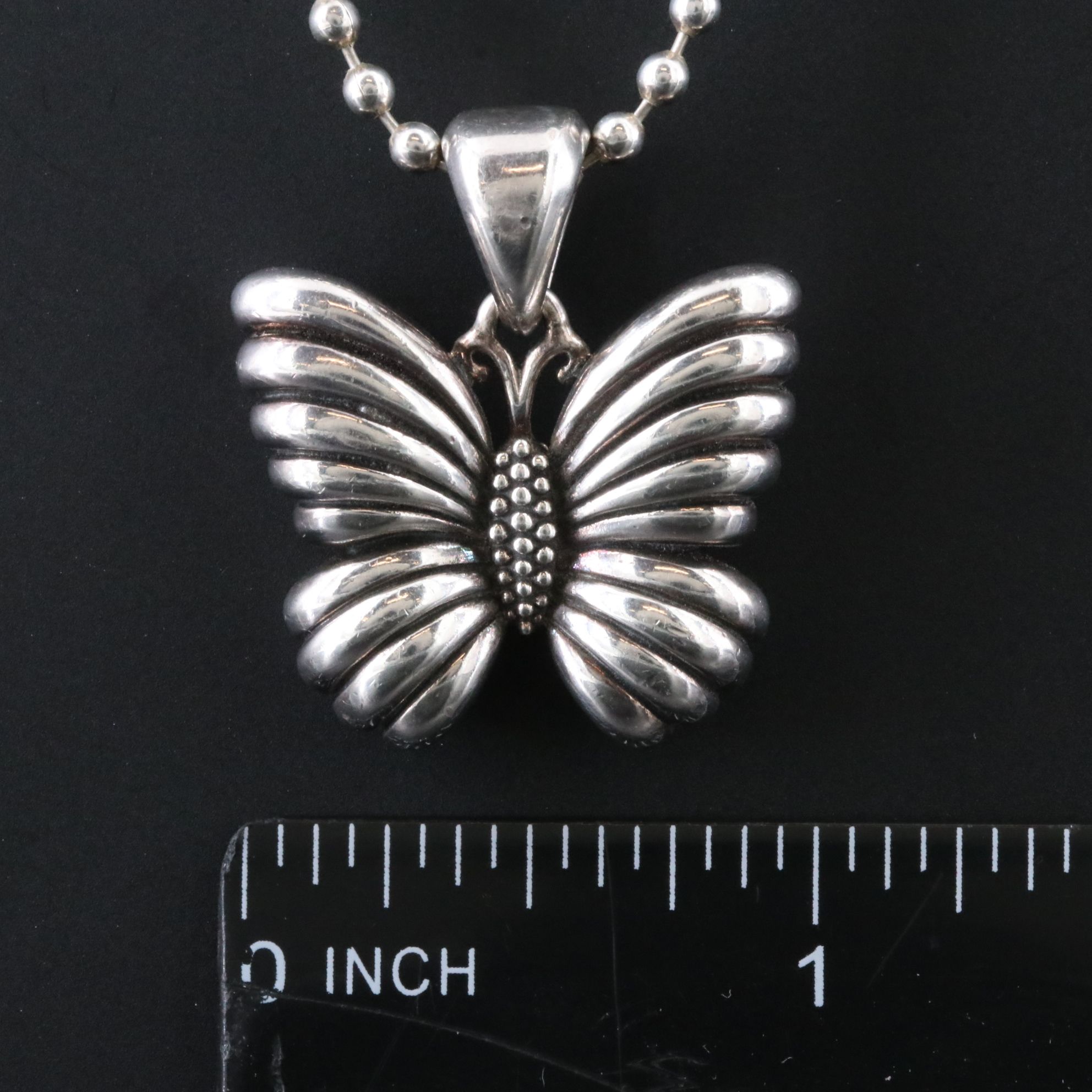Lagos Rare Wonders Sterling Butterfly Necklace