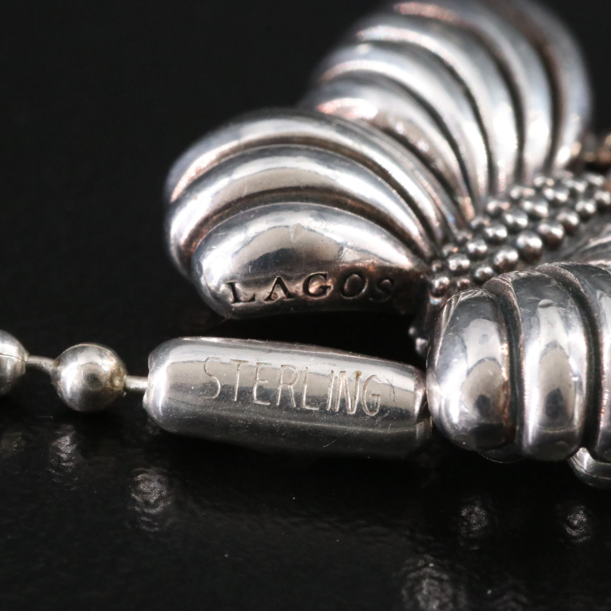 Lagos Rare Wonders Sterling Butterfly Necklace