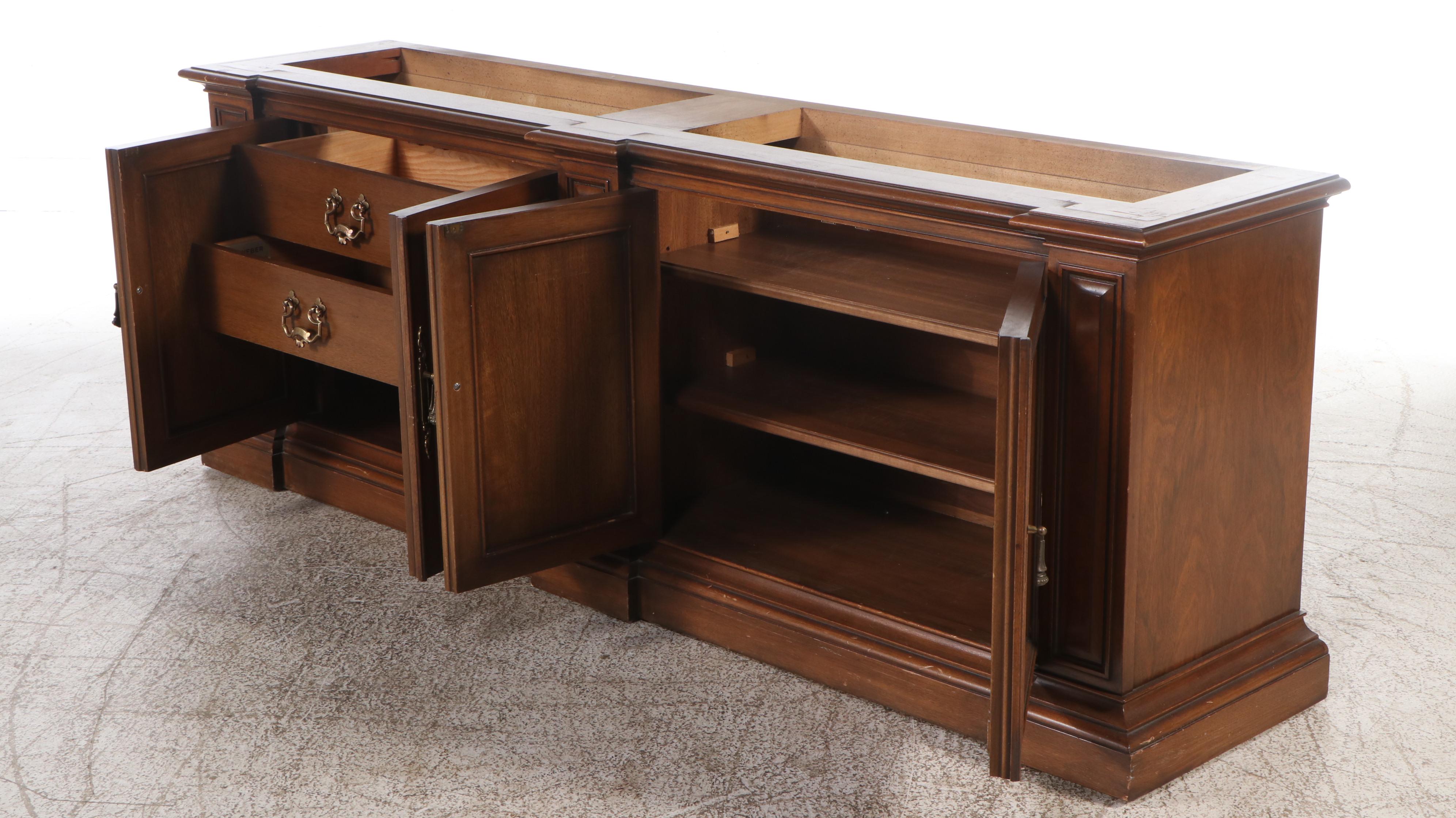 Romweber "Monarch" Mahogany Finish China Cabinet