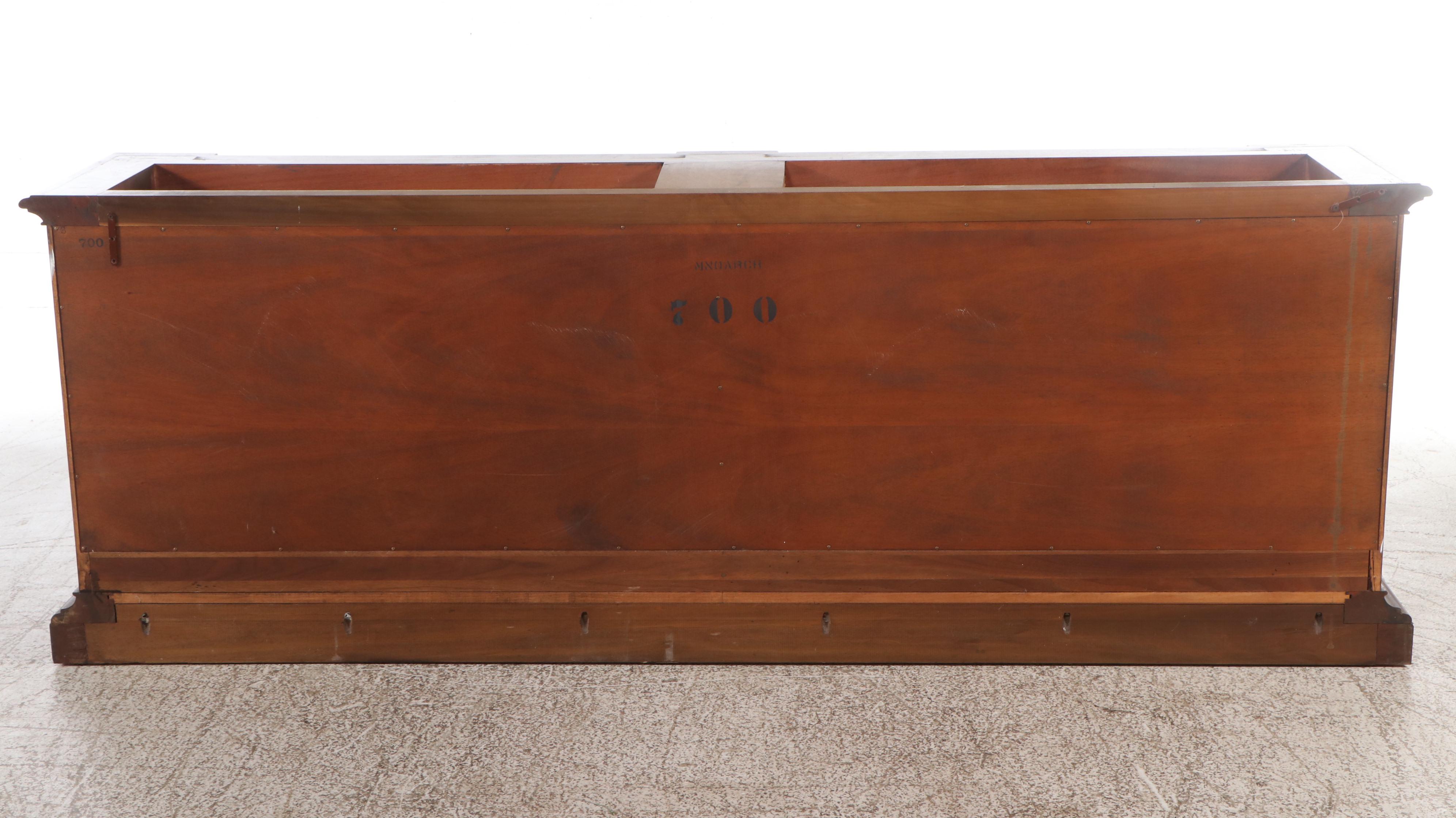 Romweber "Monarch" Mahogany Finish China Cabinet