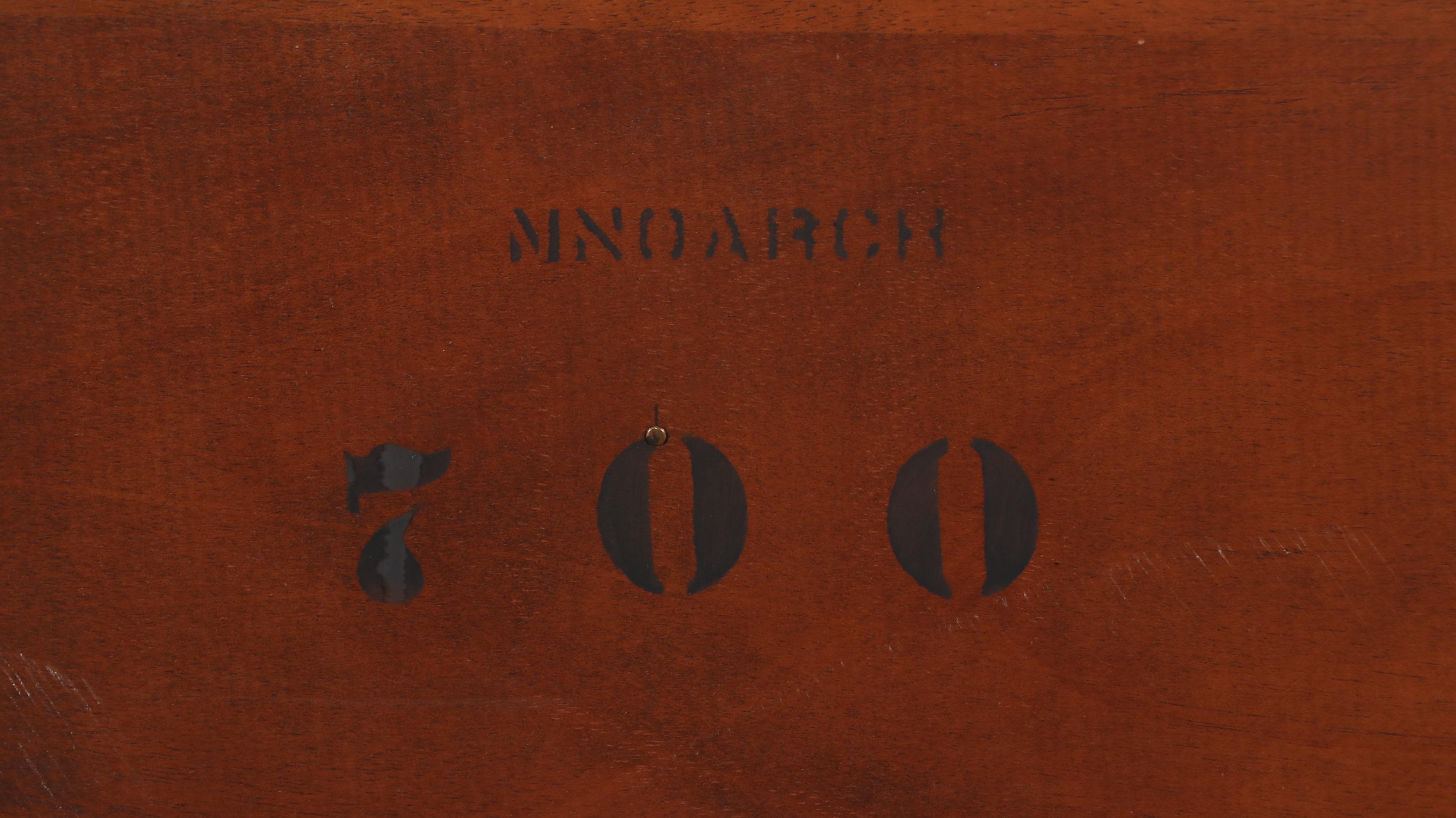 Romweber "Monarch" Mahogany Finish China Cabinet